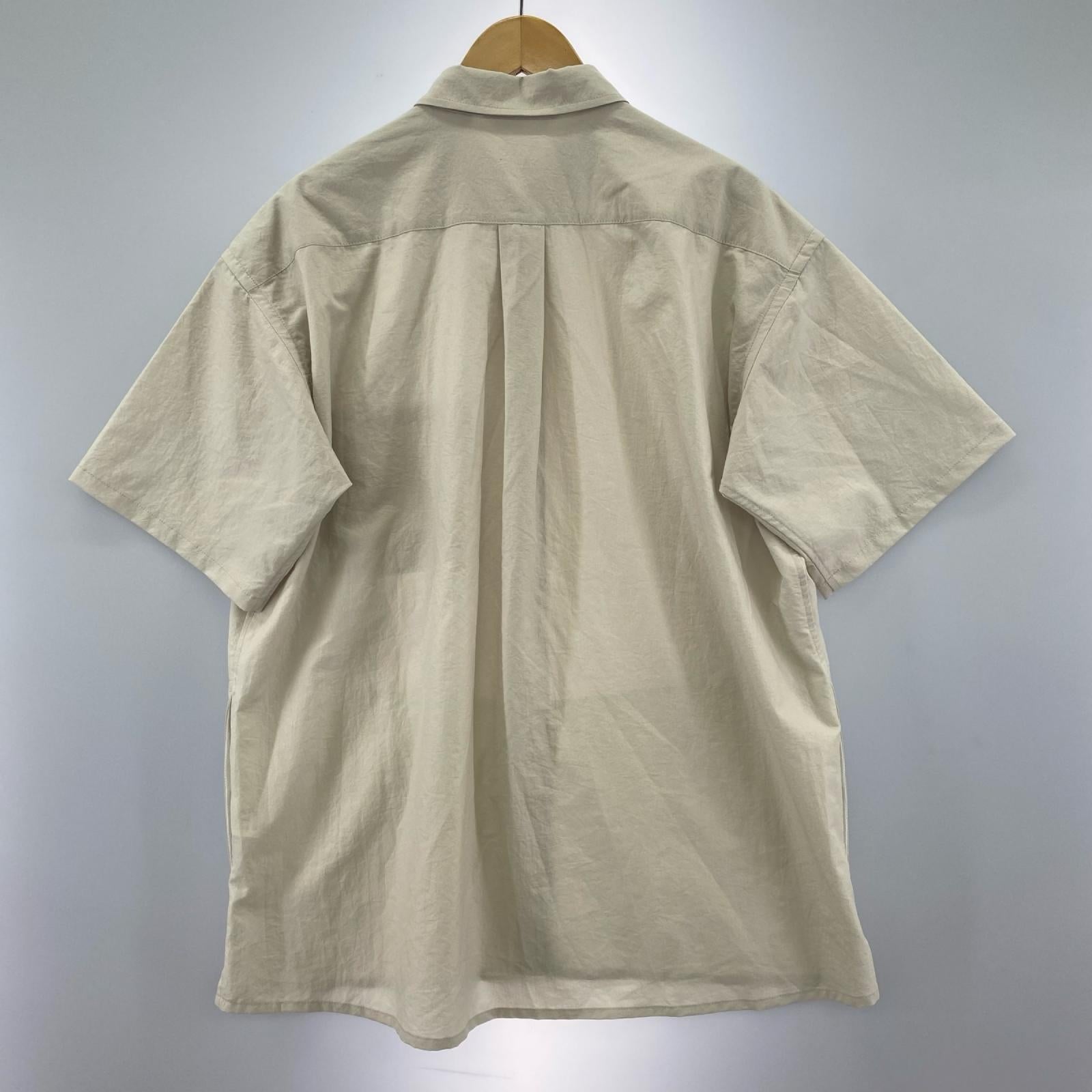 半袖シャツ AIR CLOTH COMFY S/S SHIRT 白 (M) M ホワイト