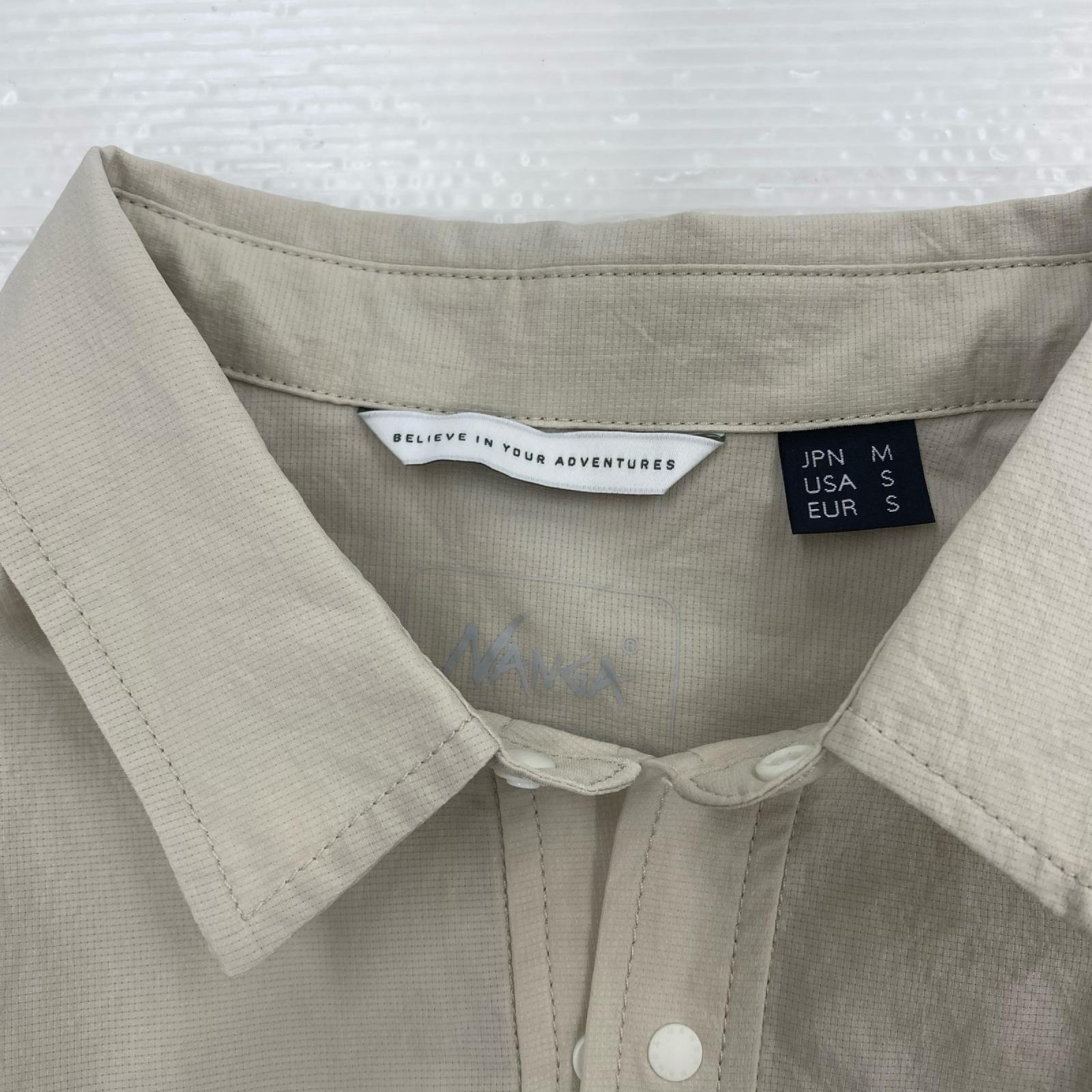 半袖シャツ AIR CLOTH COMFY S/S SHIRT 白 (M) M ホワイト