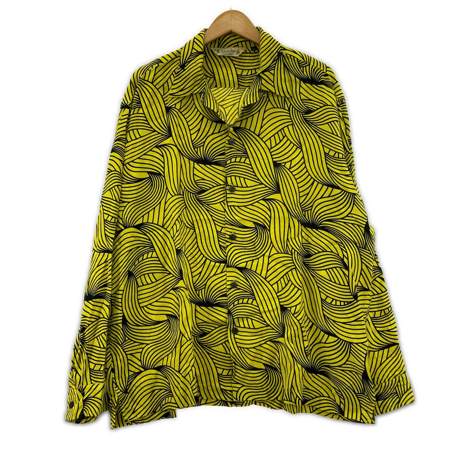 長袖シャツ BANANA RAYON SHIRT イエロー