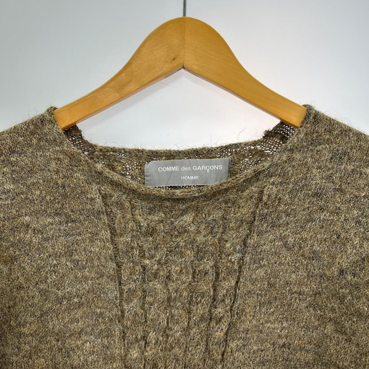 ニット 99AW 田中オム期 Wool Knit ブラウン