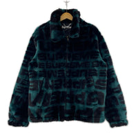 ジャケット SUPREME FAUX FUR 18SS M グリーン