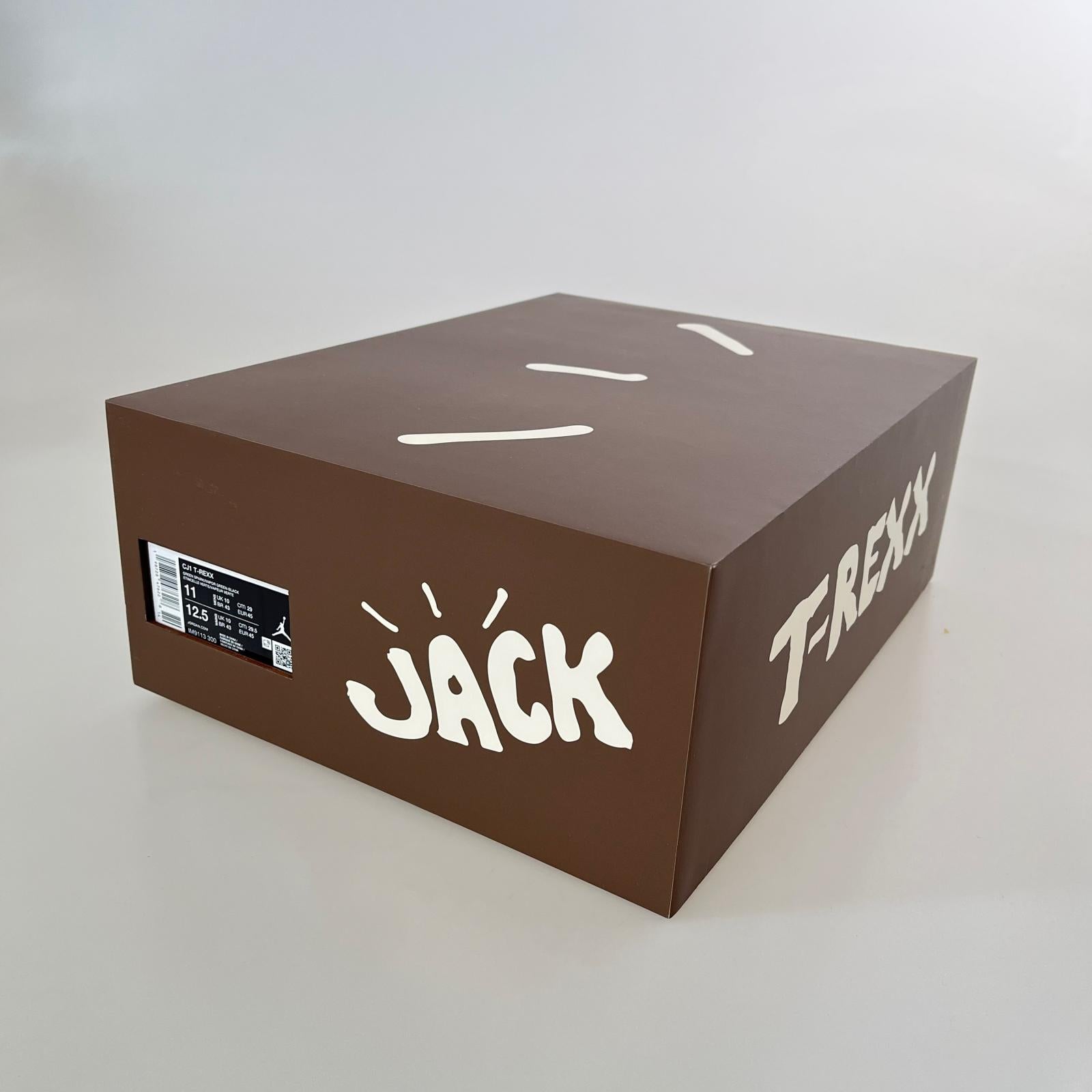 スニーカー Travis Scott umpman Jack CJ1 T-Rexx 29cm (US11 UK10 1/2 EU48)