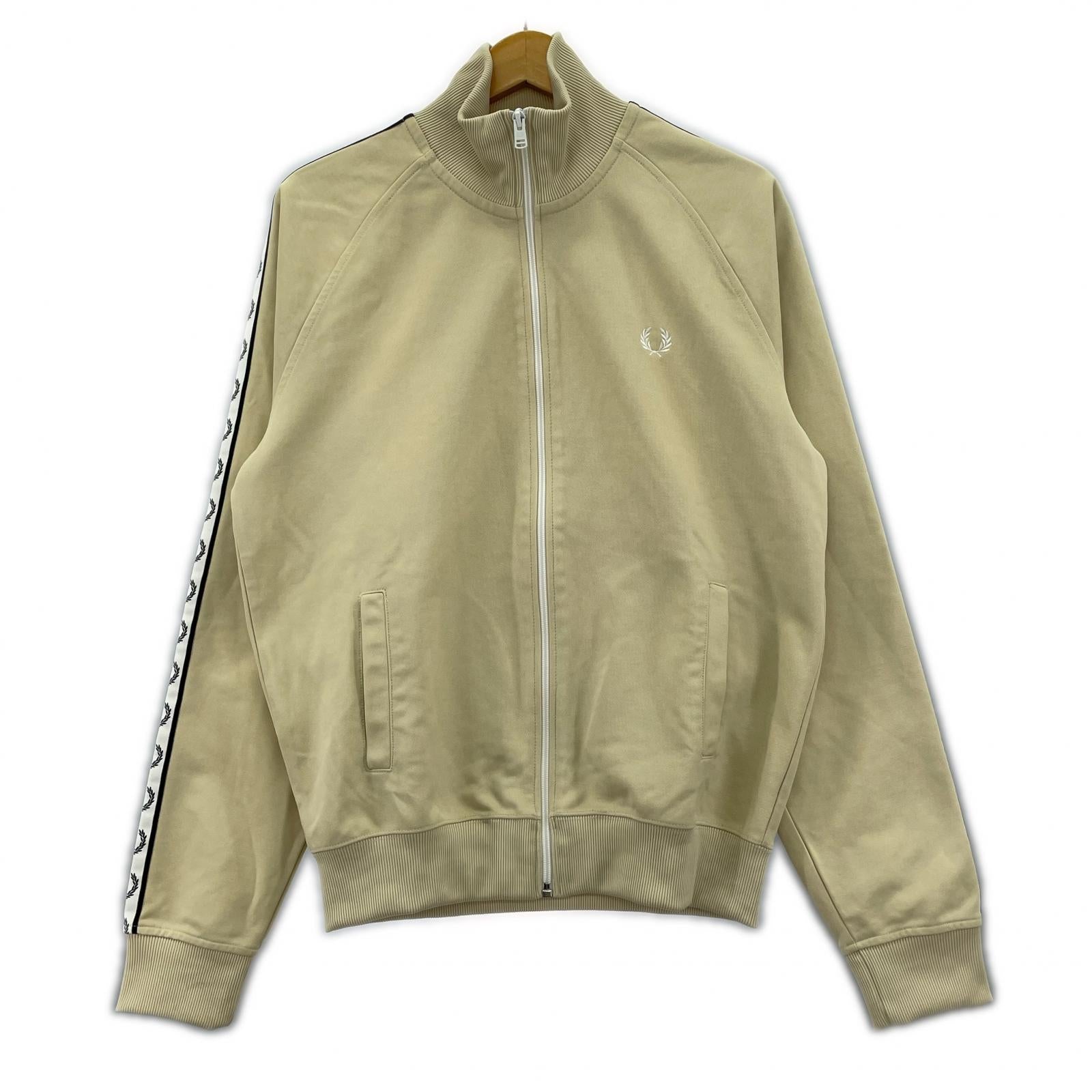 ジャケット ZIP UP TRACK JACKET M BEIGE M ベージュ