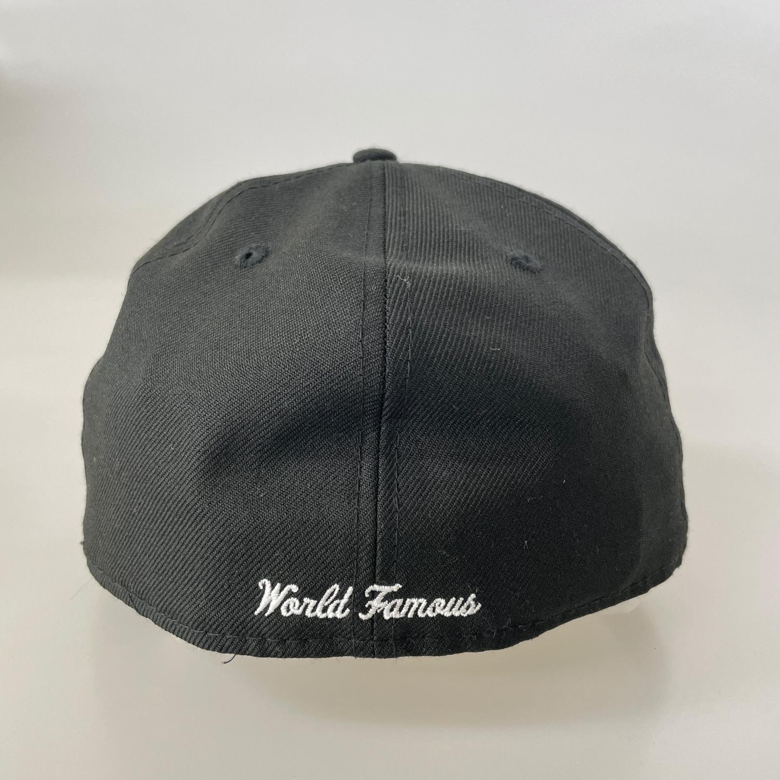 キャップ ×NEW ERA World Famous Box Logo (7 1/2） ブラック