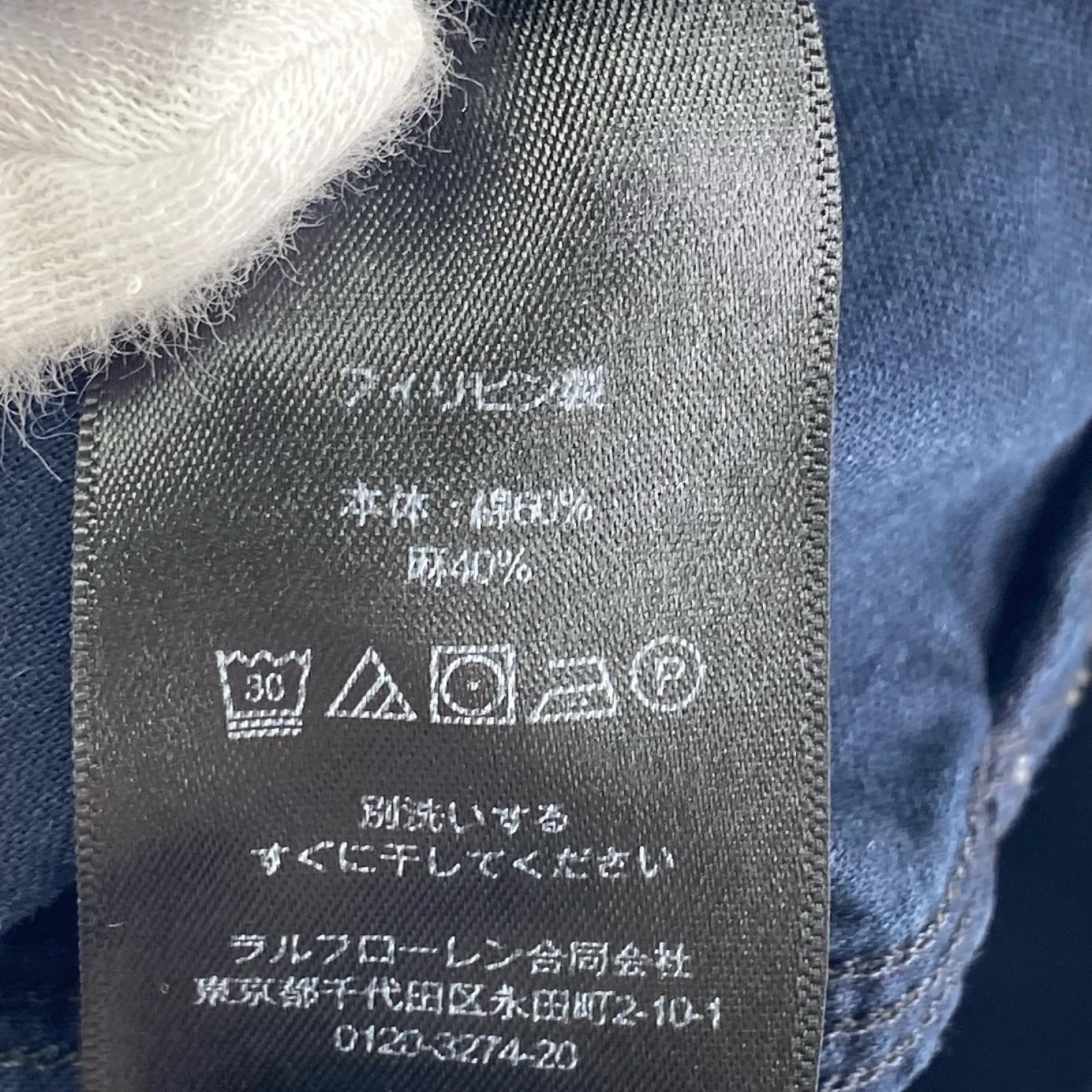 長袖シャツ コットンリネン Cameron シャツ (L) 782928523001 L ネイビー