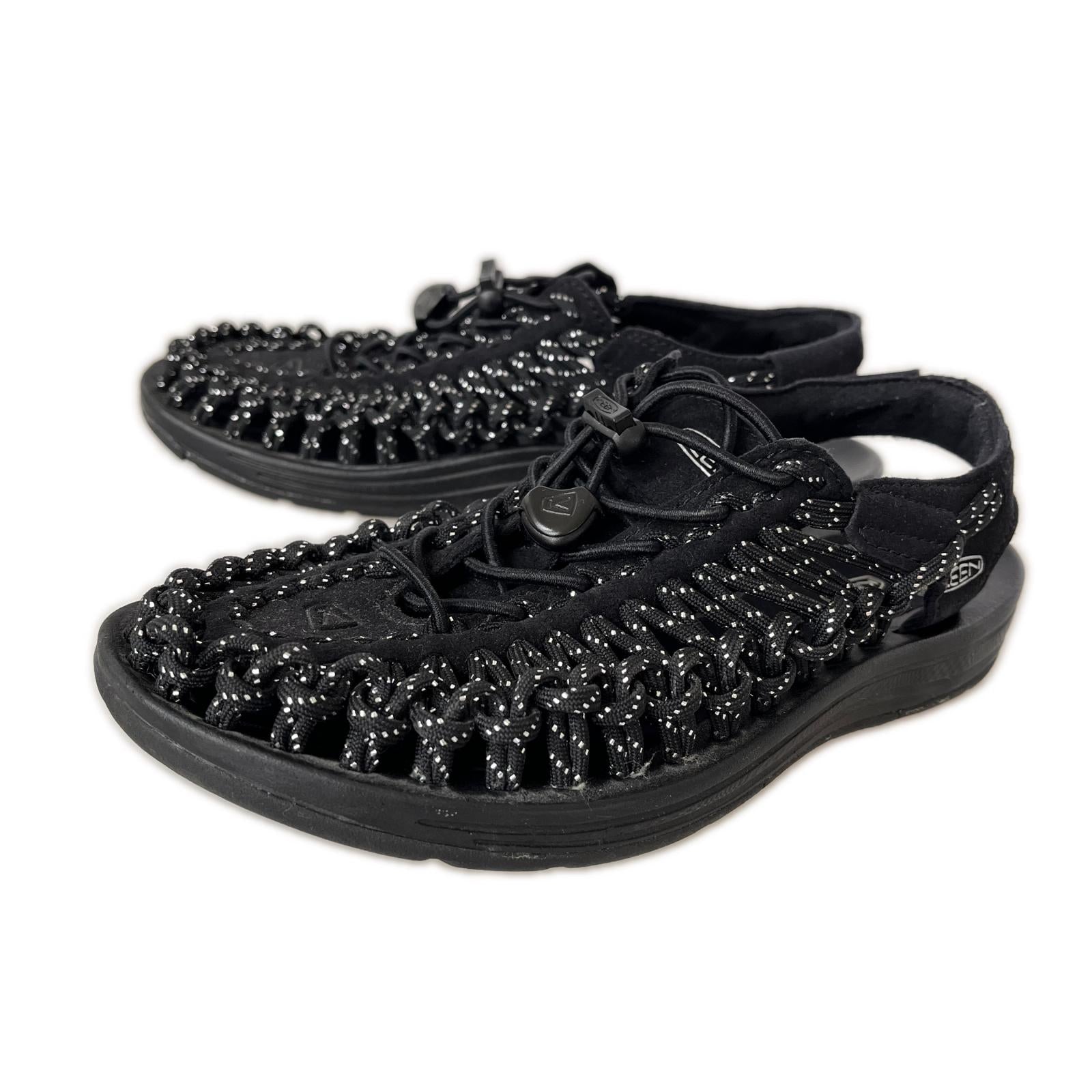 その他靴 KEEN UNEEK BLACK/SILVER 23.5cm ブラック 23.5cm (US5 1/2 UK5 EU37) ブラック