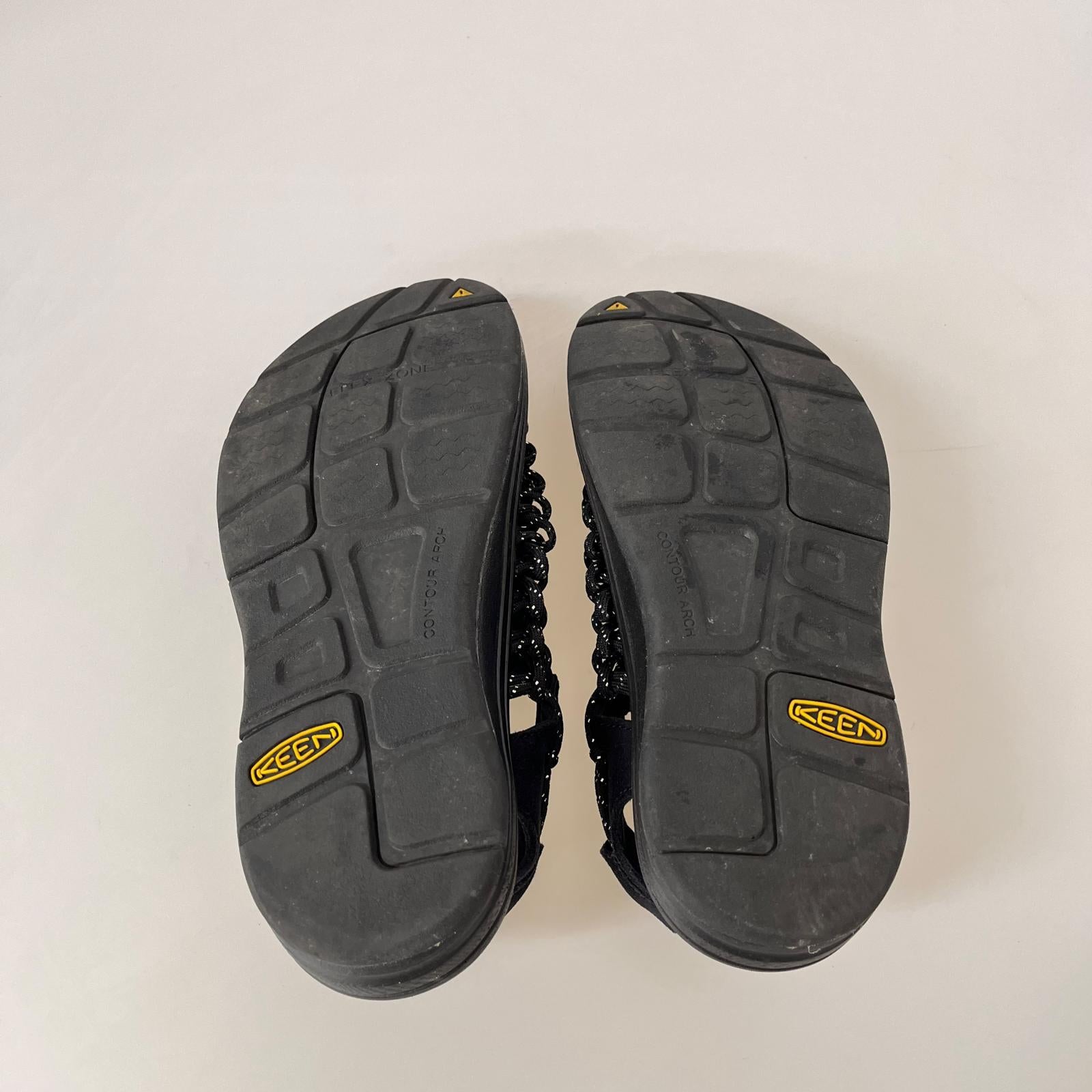 その他靴 KEEN UNEEK BLACK/SILVER 23.5cm ブラック 23.5cm (US5 1/2 UK5 EU37) ブラック