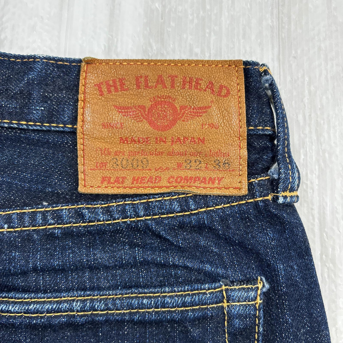デニムパンツ LOT3006 32 ネイビー