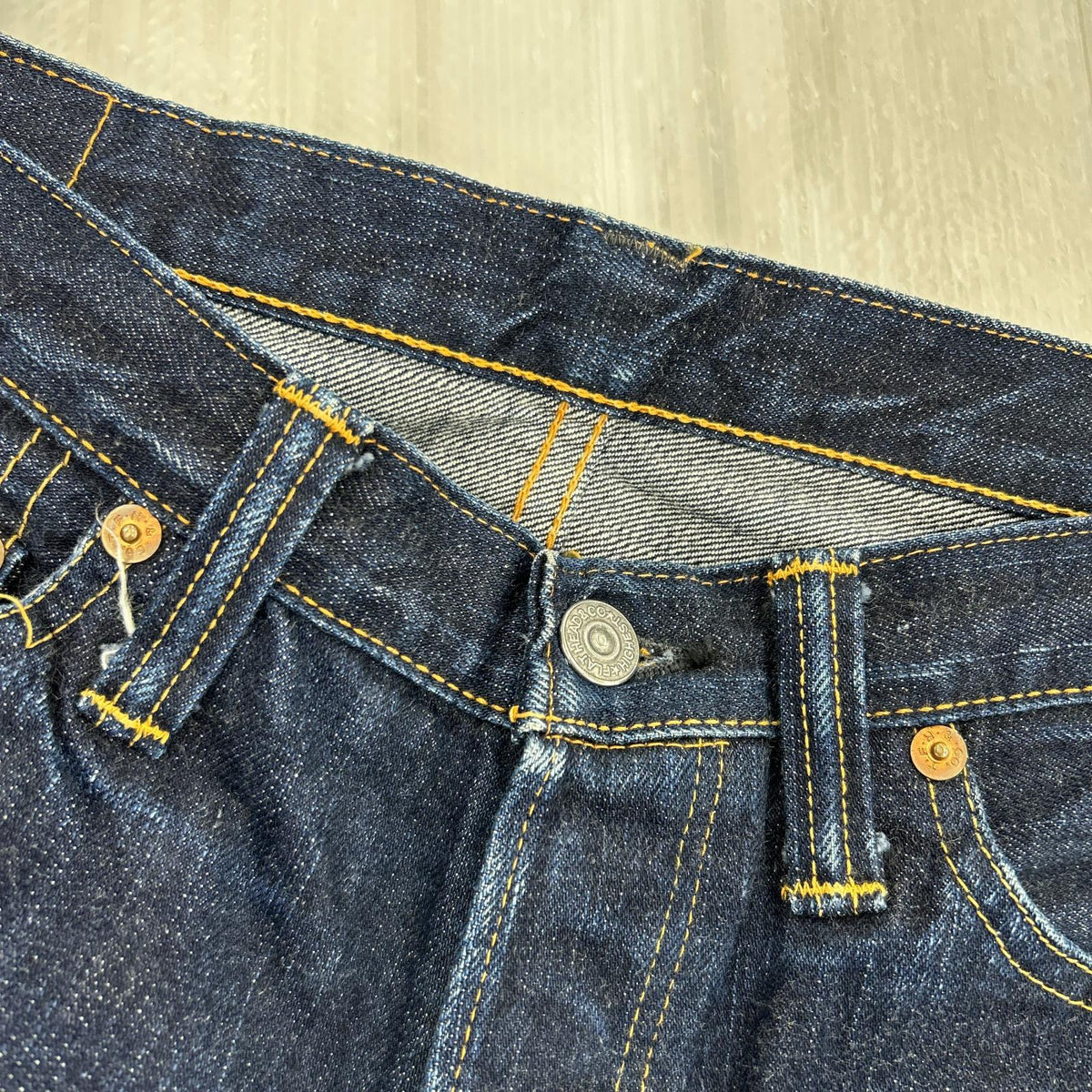 デニムパンツ LOT3006 32 ネイビー