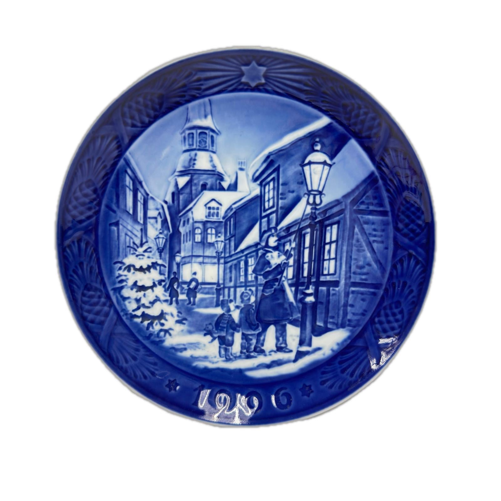 ROYAL COPENHAGEN/イヤープレート/街灯を灯す頃 ROYAL COPENHAGEN 生活雑貨