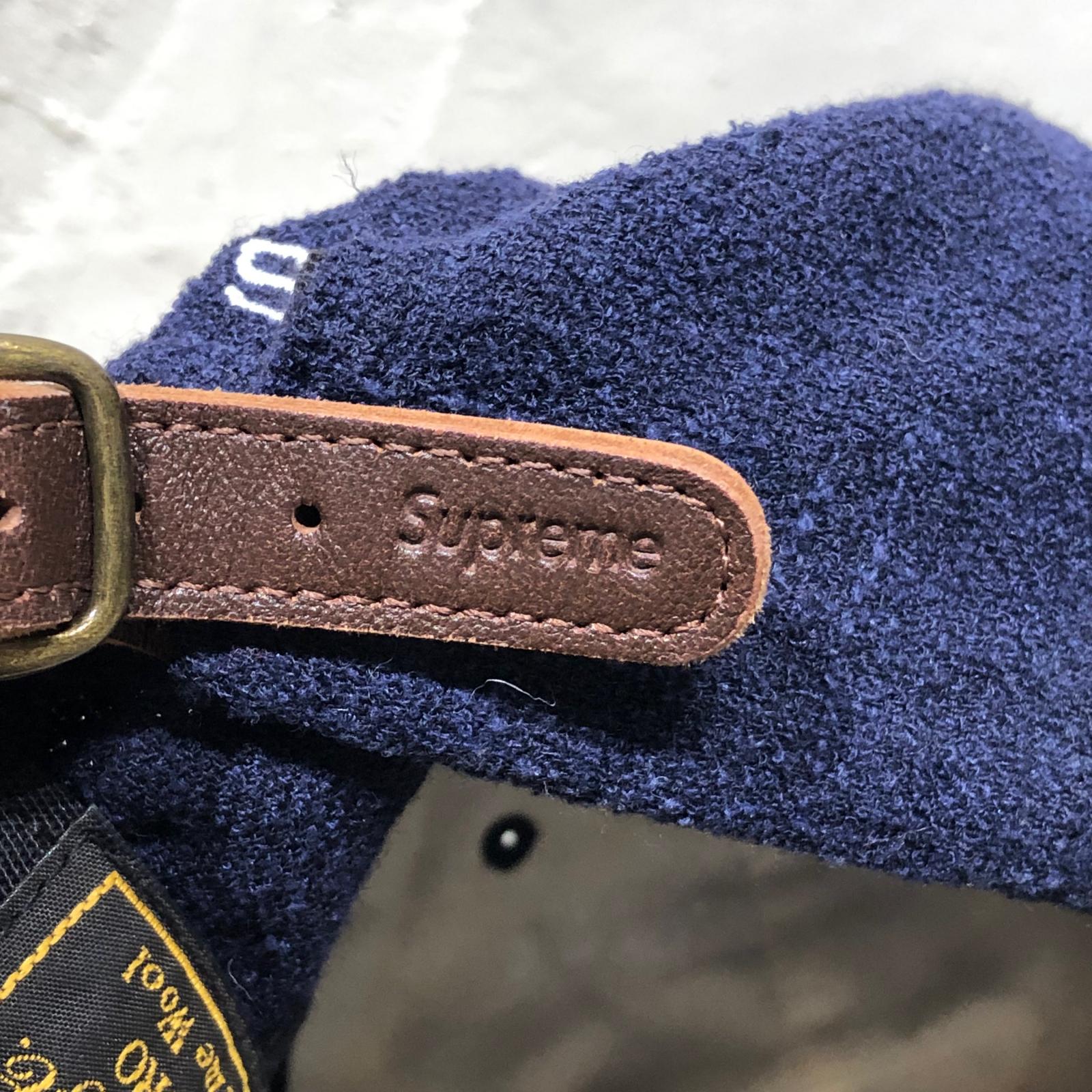 キャップ × Loro Piana 21ss パイル Sロゴ 6パネルキャップ