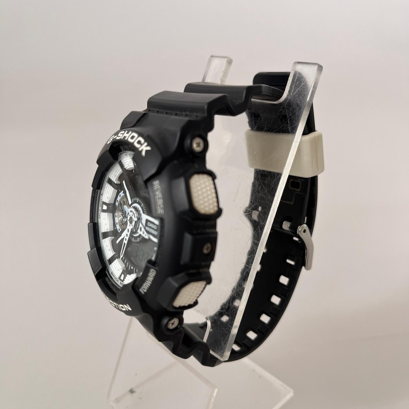 腕時計 GA-110BW ブラック