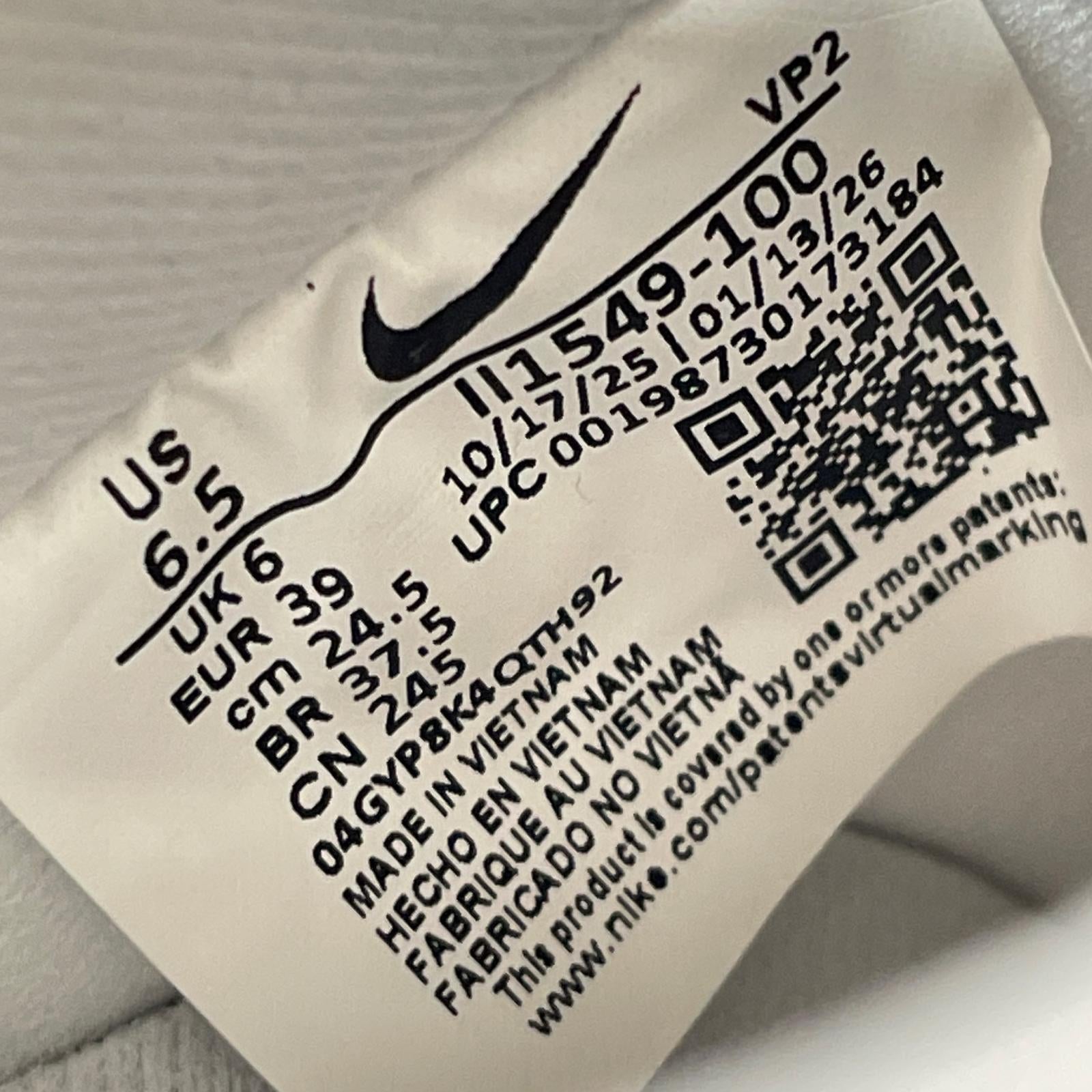 スニーカー Air Force 1 World Tour 24.5cm (US6 1/2 UK6 EU39) ホワイト