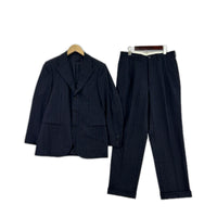ジャケット Sartorio ストライプセットアップ 46 ネイビー