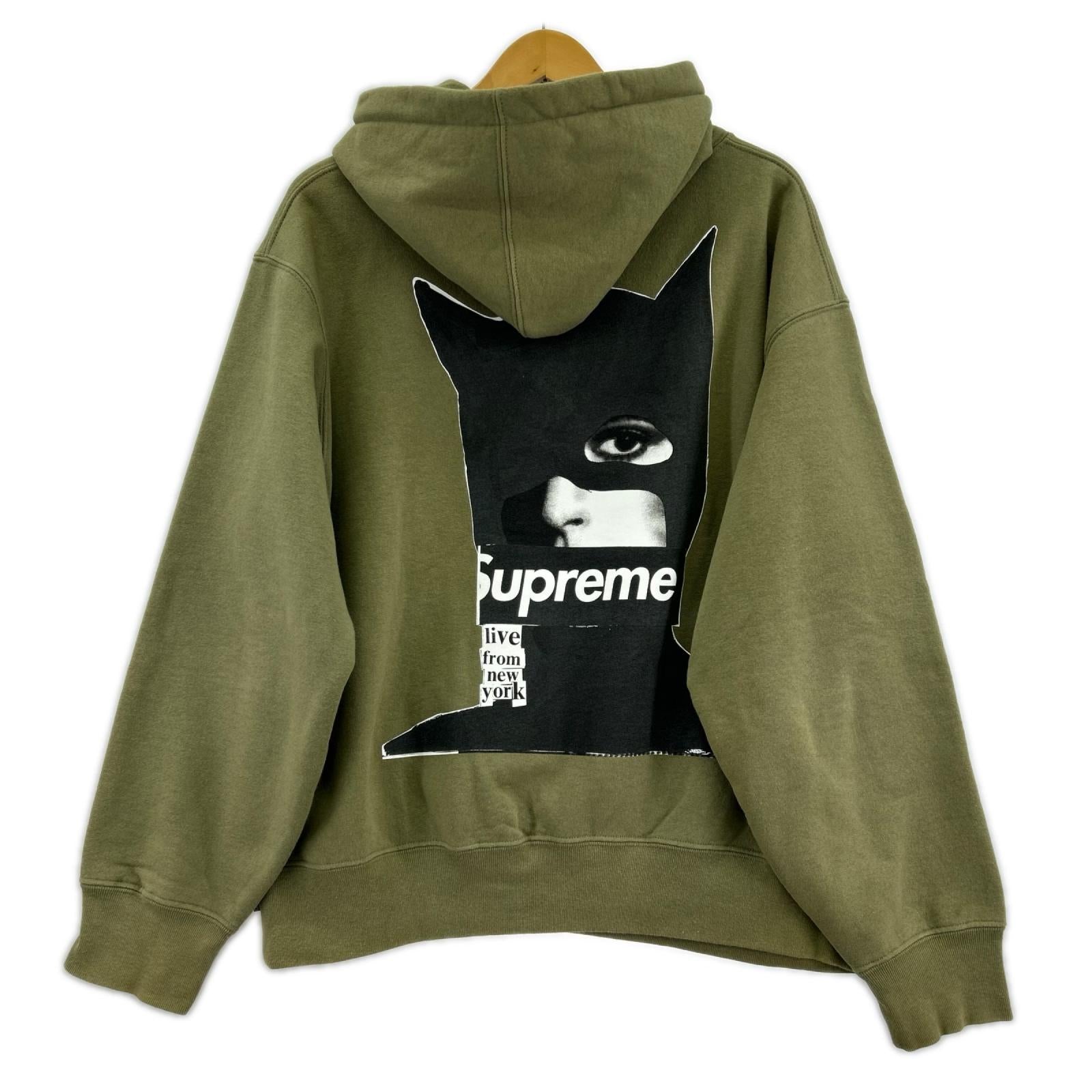 パーカー 23AW Catwoman Hooded Sweatshirt S ｶｰｷ S グリーン