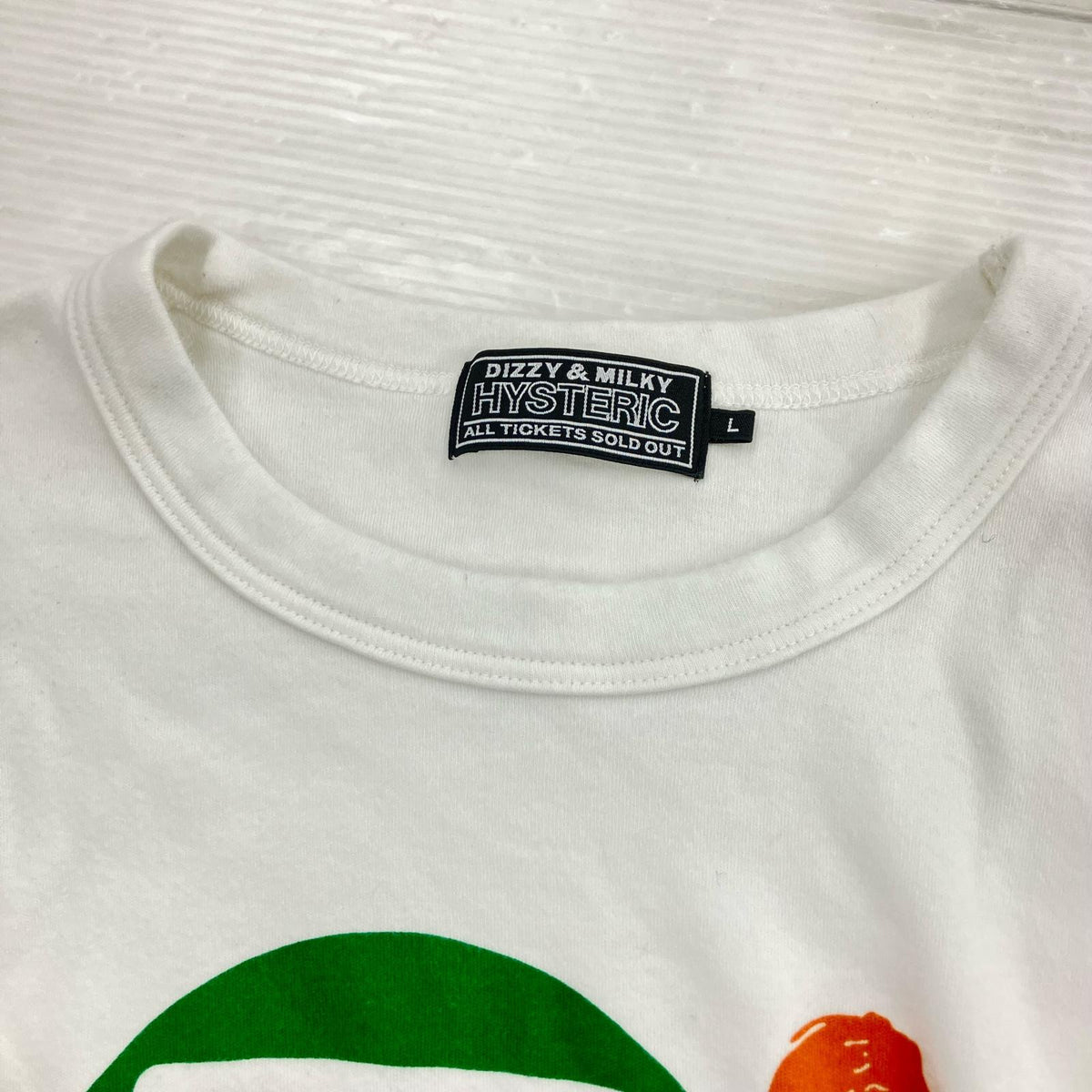 半袖Ｔシャツ Always turn the music up! ホワイト L ホワイト