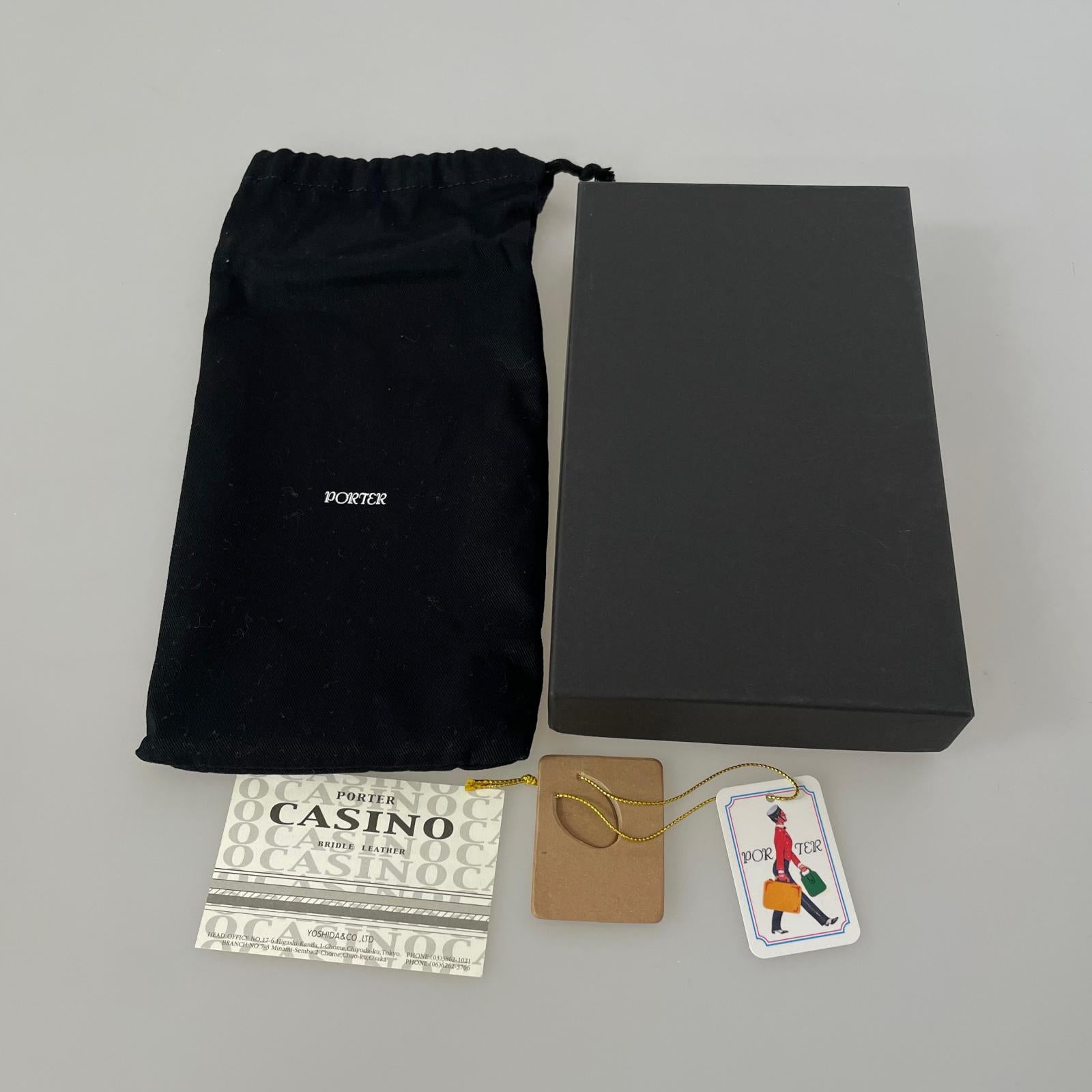 長財布 BILL CORDOVAN ブラウン