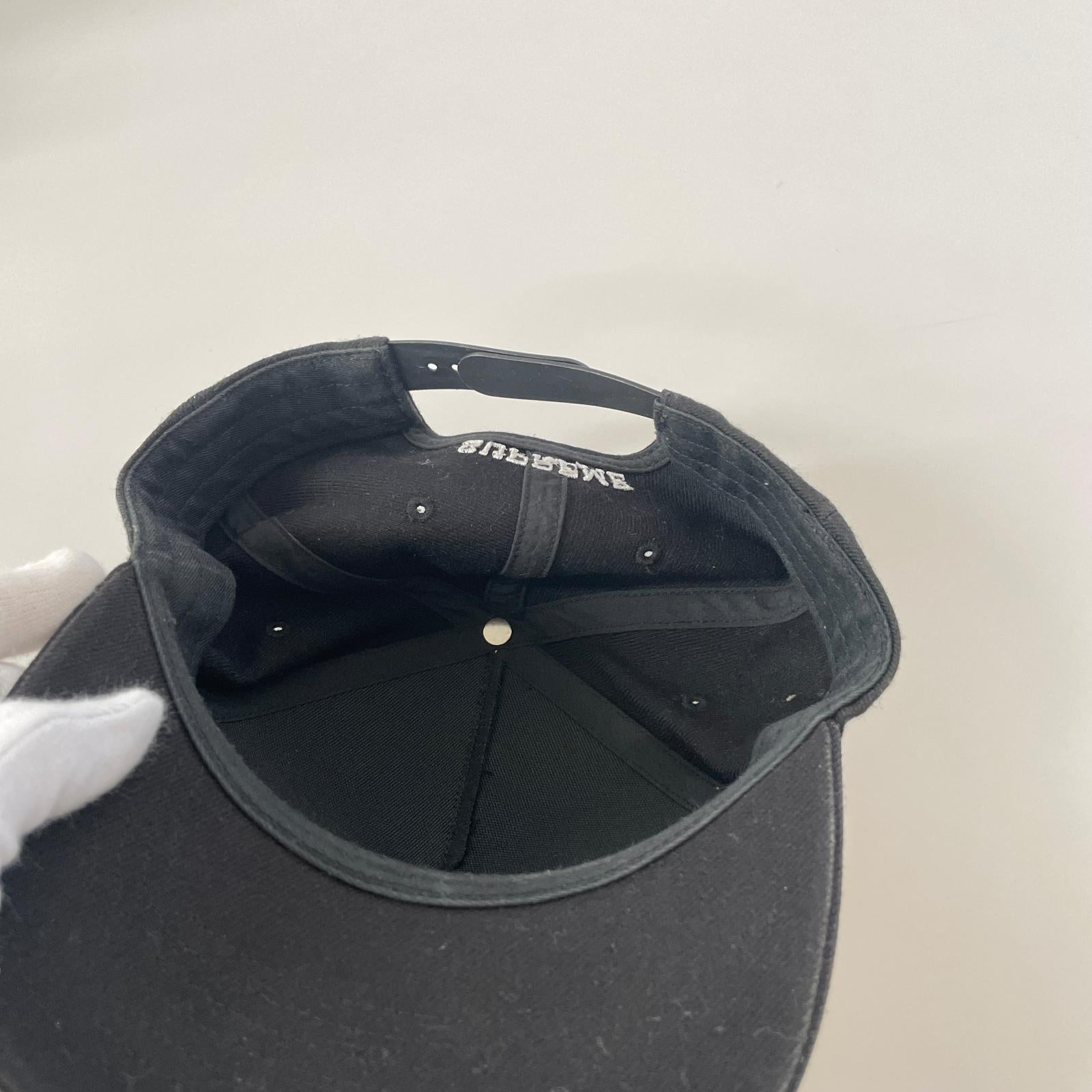 キャップ 24FW Rhinestone 5-panel ブラック ブラック