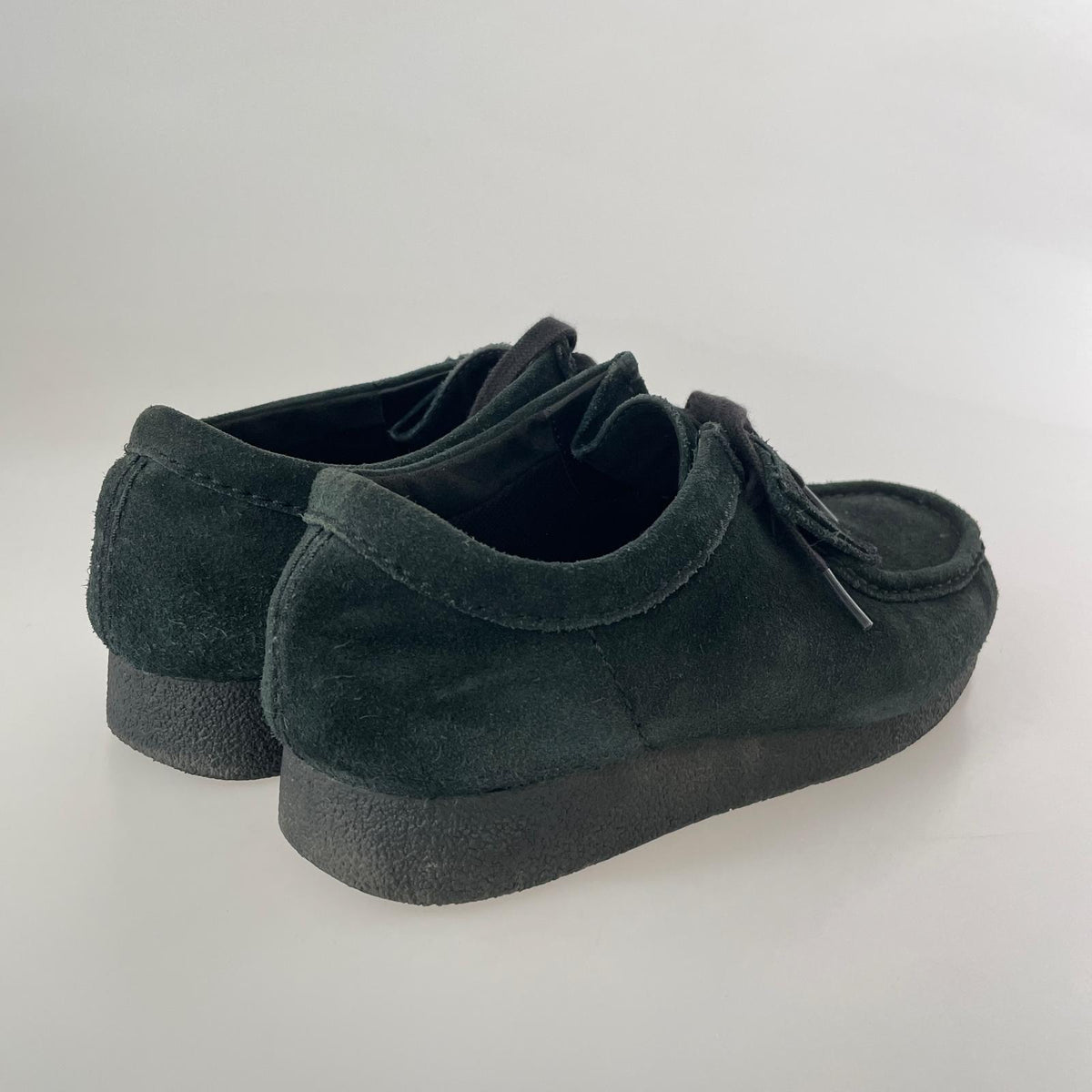 シューズ WALLABEES ワラビー スエード 黒 26.5cm グリーン