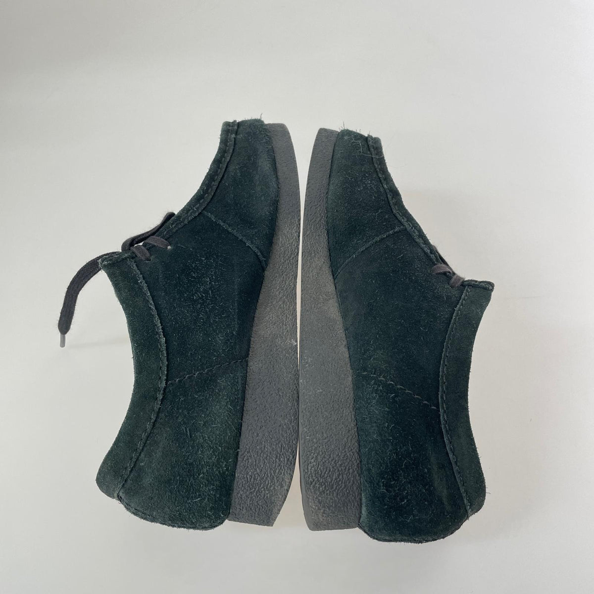 シューズ WALLABEES ワラビー スエード 黒 26.5cm グリーン