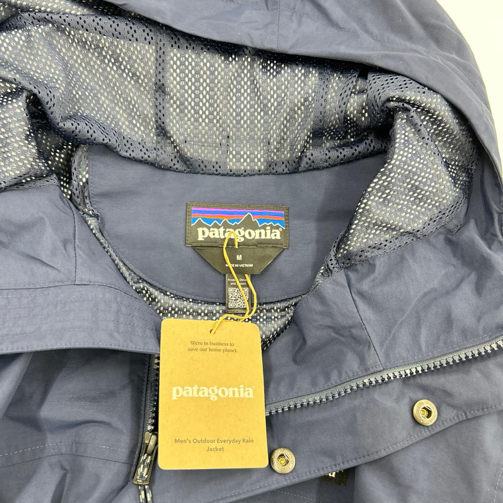 ジャケット patagonia エブリデー レイン ジャケット M 紺 M