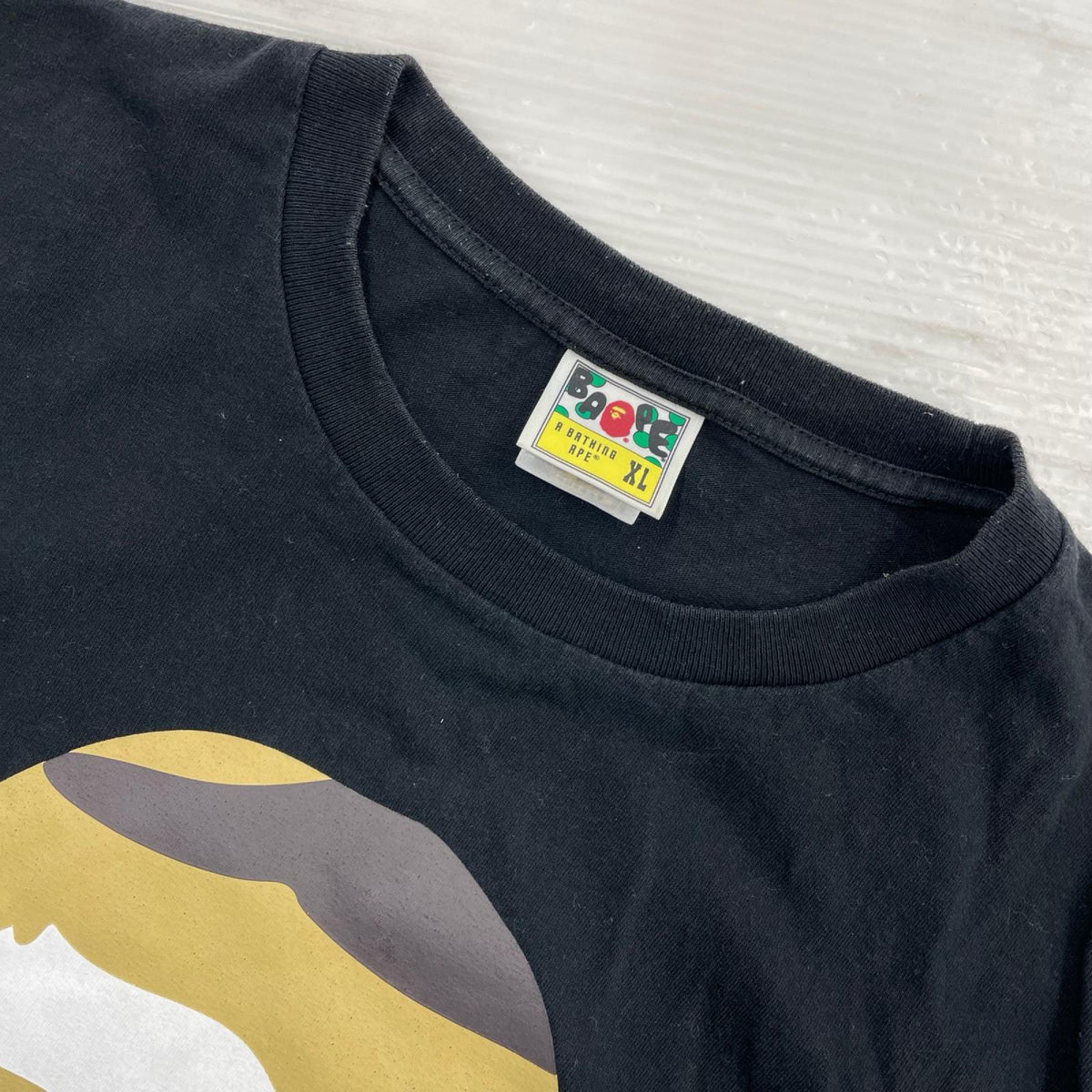半袖Ｔシャツ A BATHING APE 1st CAMO TEE 黒 (XL) ブラック