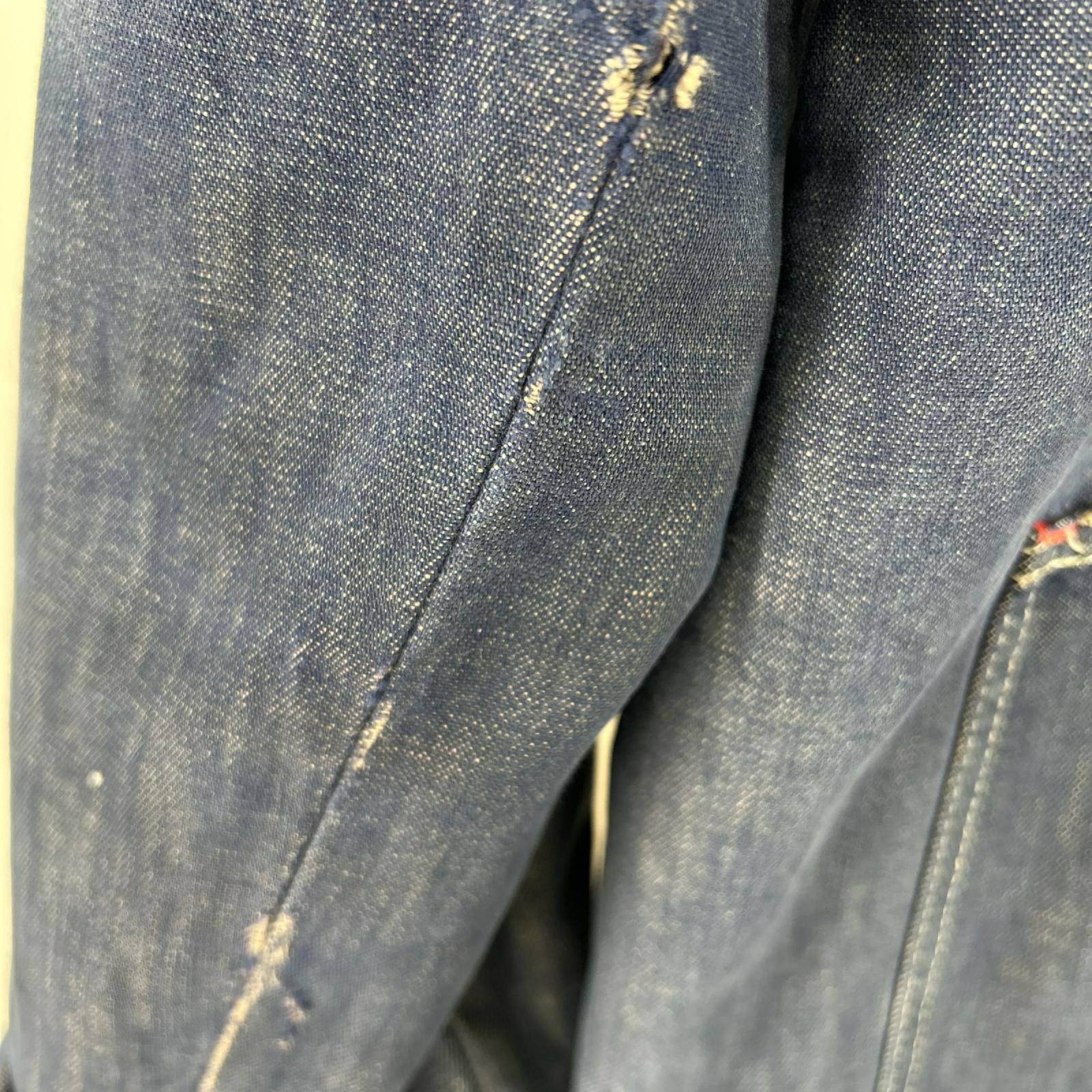 デニムジャケット 60-70s Blue Bell デニムカバーオール 42 ネイビー