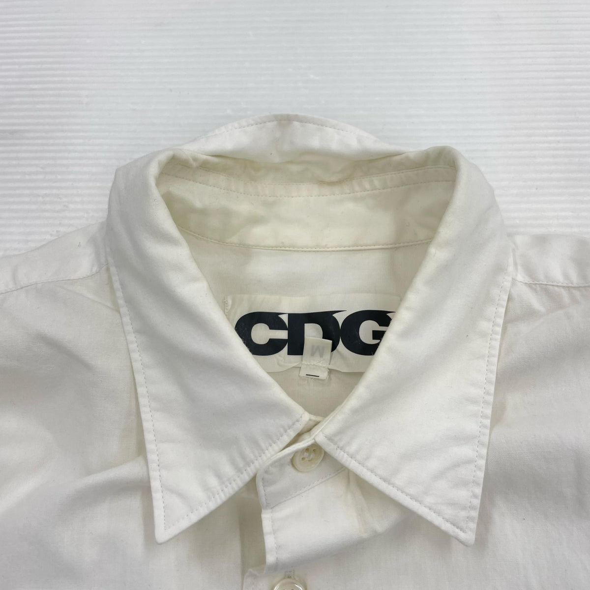 半袖シャツ CDG S/Sシャツ M ホワイト