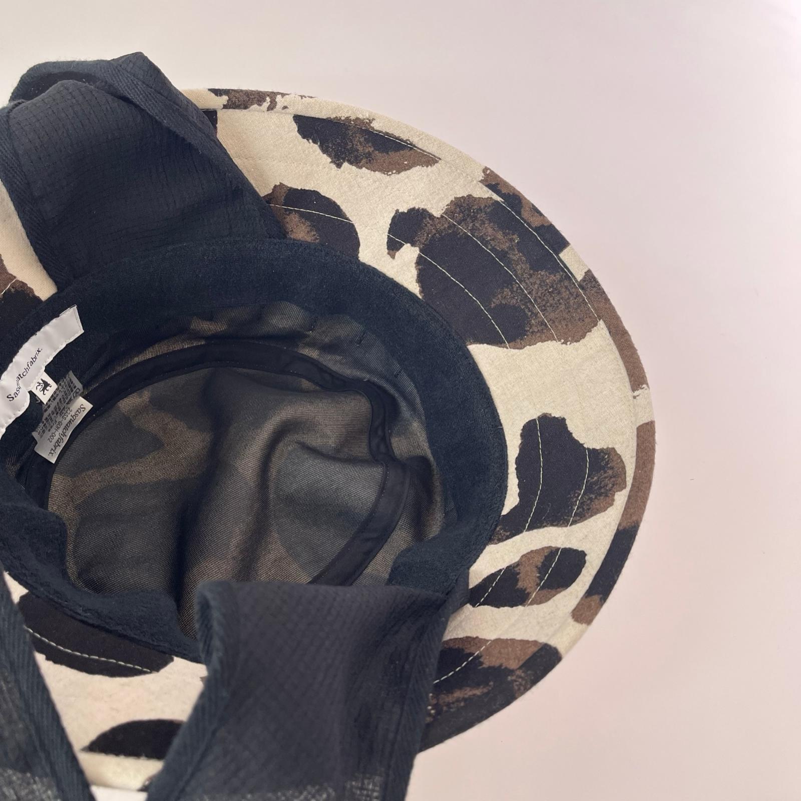 ハット 23SS ANIMAL PATTERN BUSH HAT フリー