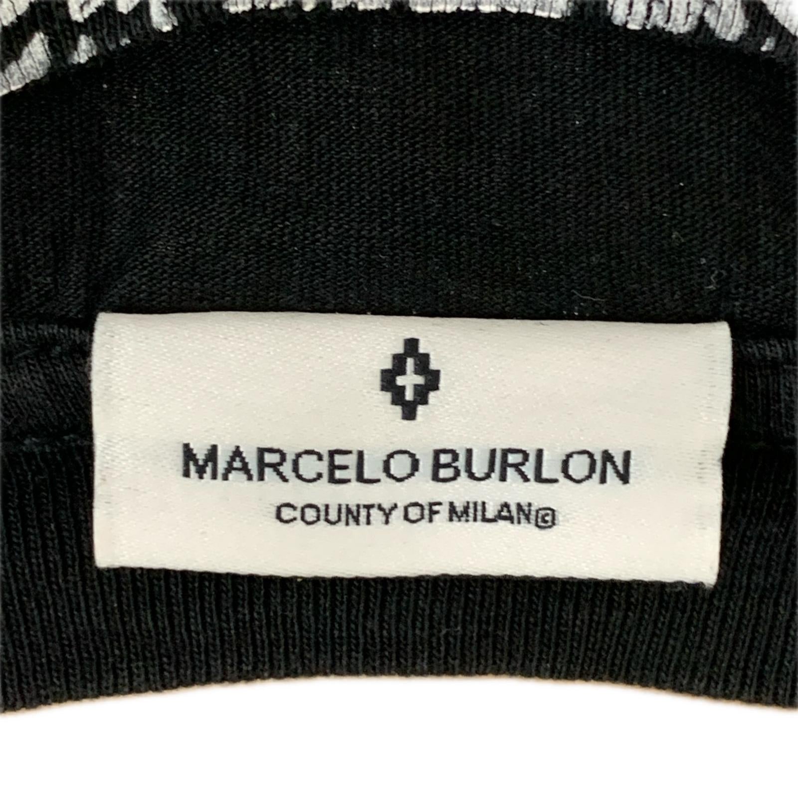 半袖Ｔシャツ MARCELO BURLON グラフィックプリントTee L ブラック L ブラック