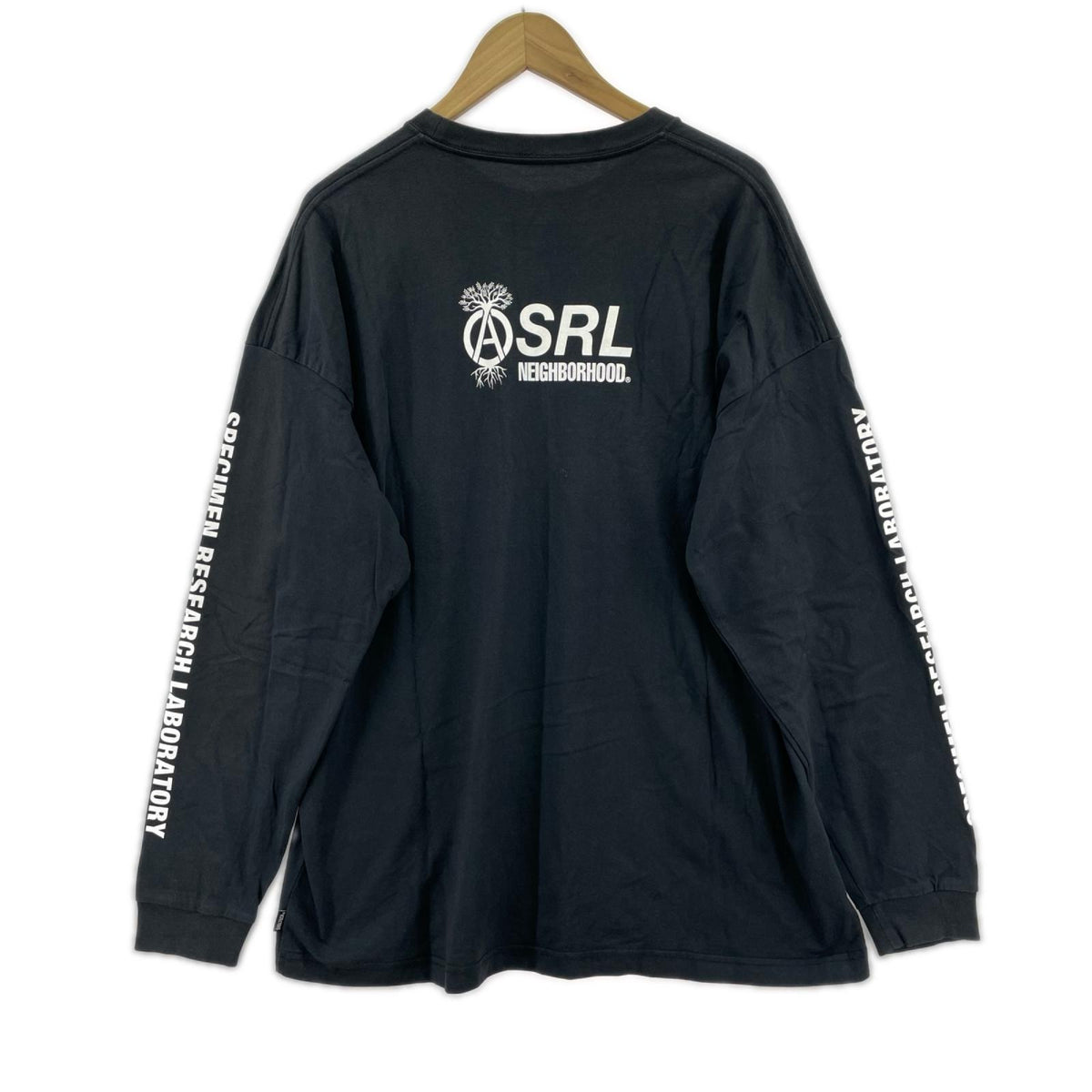 長袖Ｔシャツ 22SS Specimen Research Laboratory 黒 (L) L ブラック