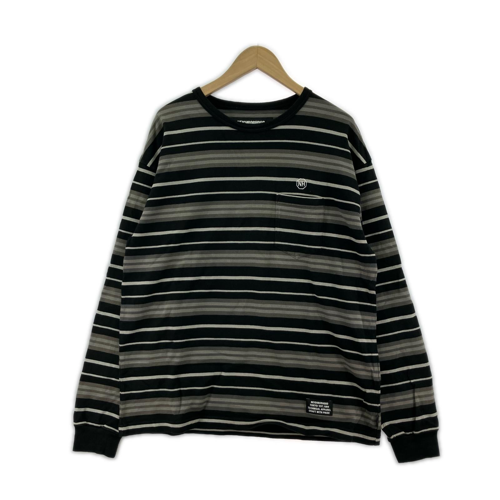 長袖Ｔシャツ 22AW BORDER CREWNECK LS.CO ボーダー (L) L