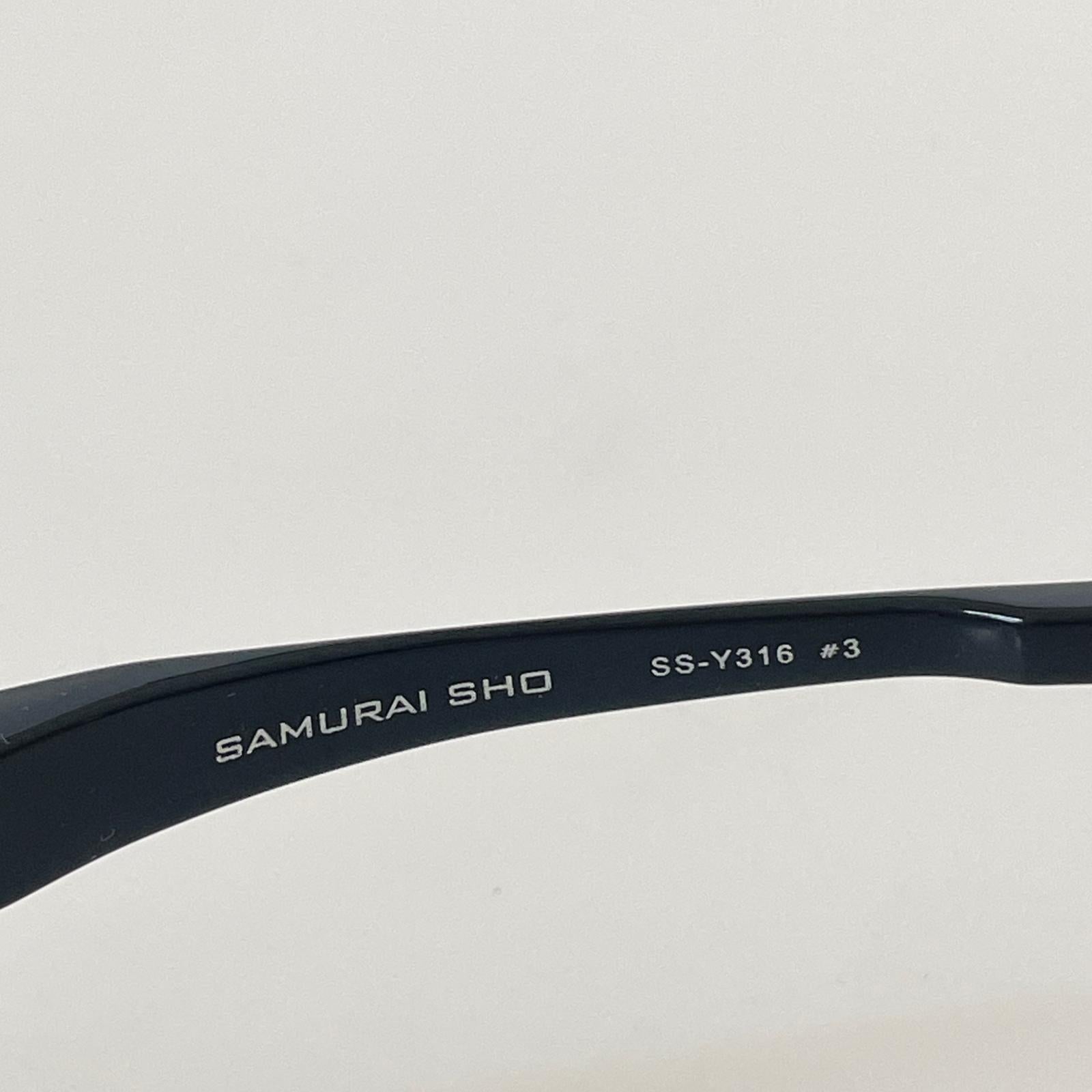 その他アクセサリー SAMURAI SHO サングラス SS-Y316 ブラック