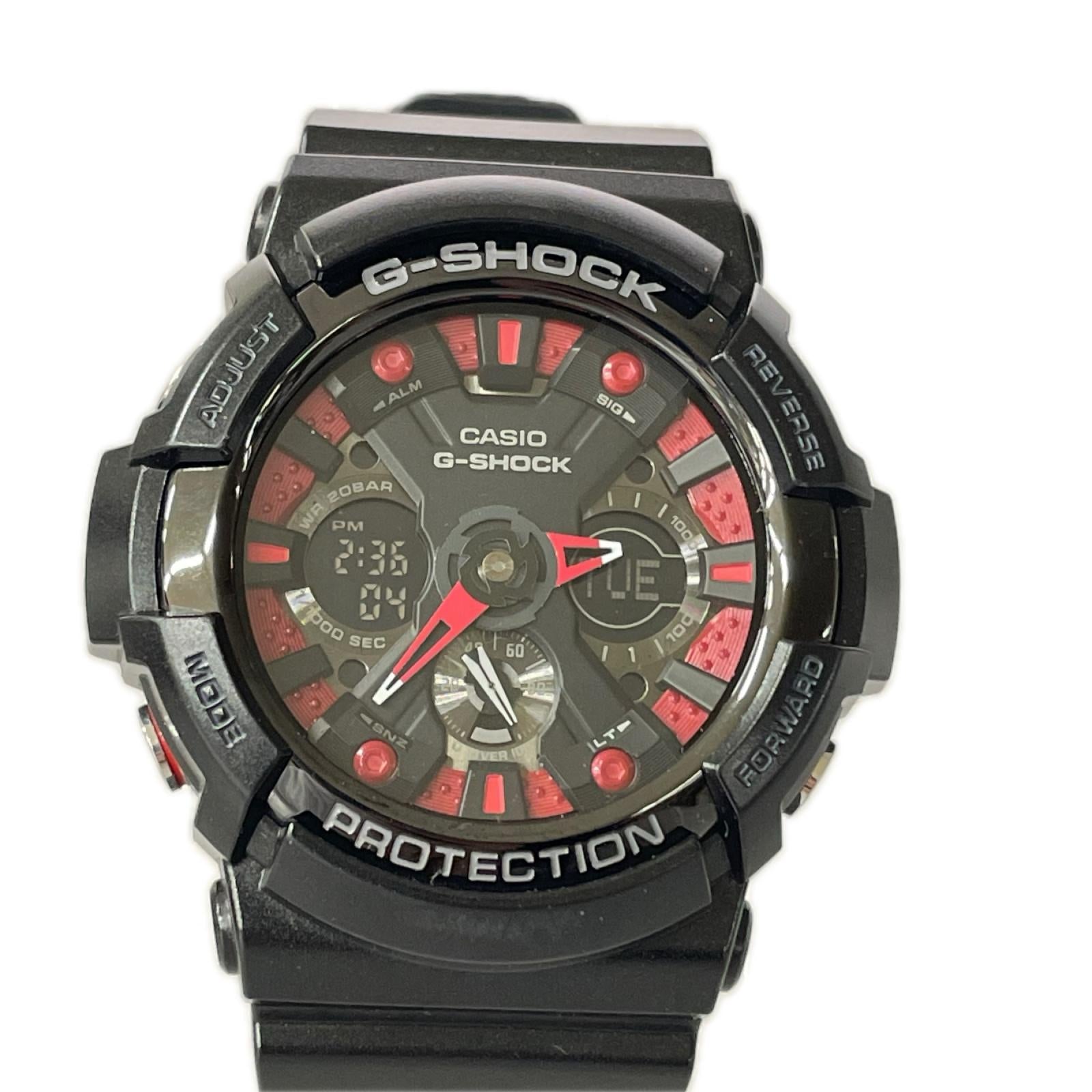 腕時計 GA-200SH ブラック