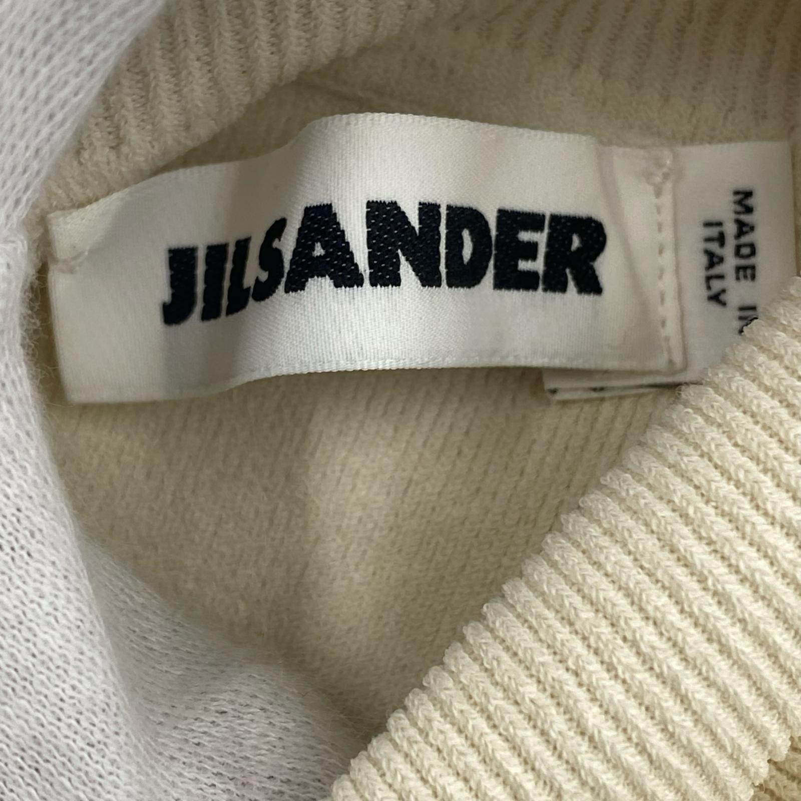 ニット JIL SANDER ハイネックニット 34 アイボリー 34