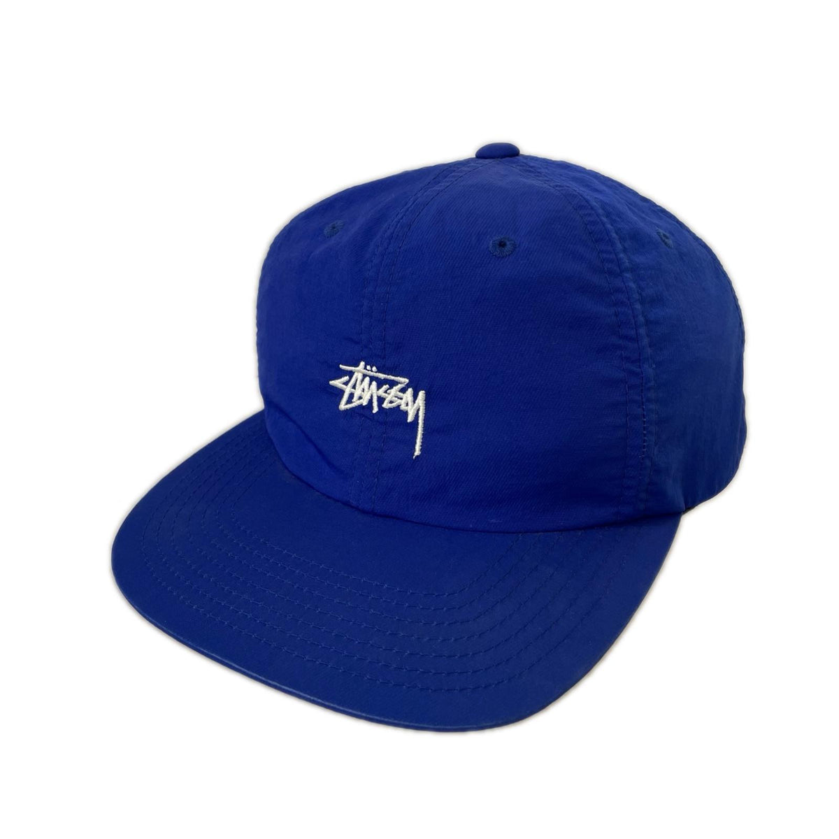 キャップ STOCK NYLON STRAPBACK CAP 青