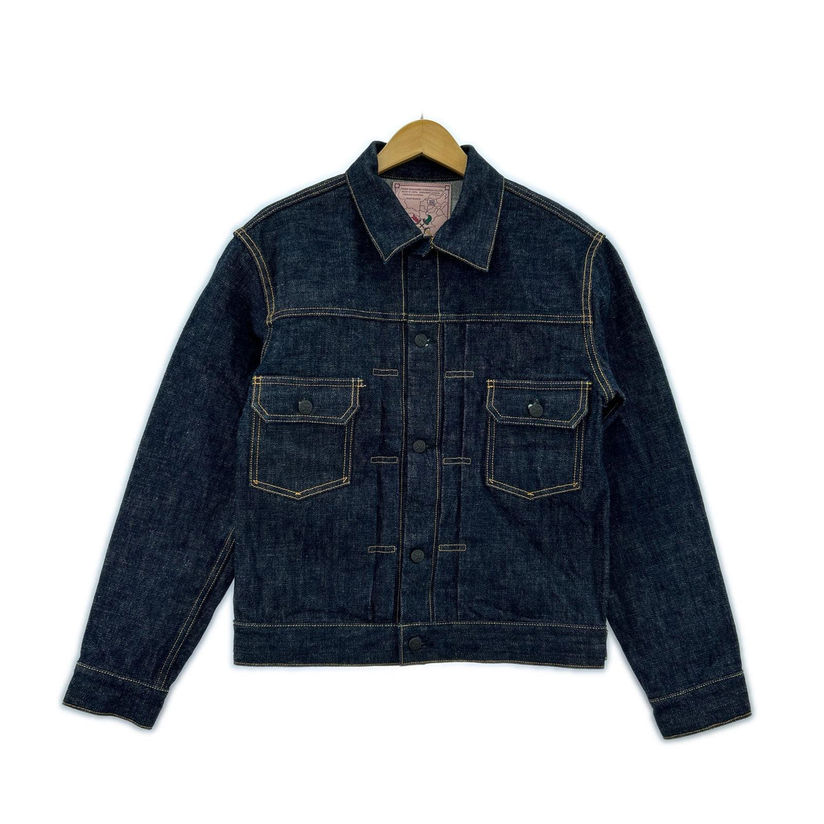 デニムジャケット THREE KINGDOMS OVERALLS/デニムジャケット 40 ネイビー