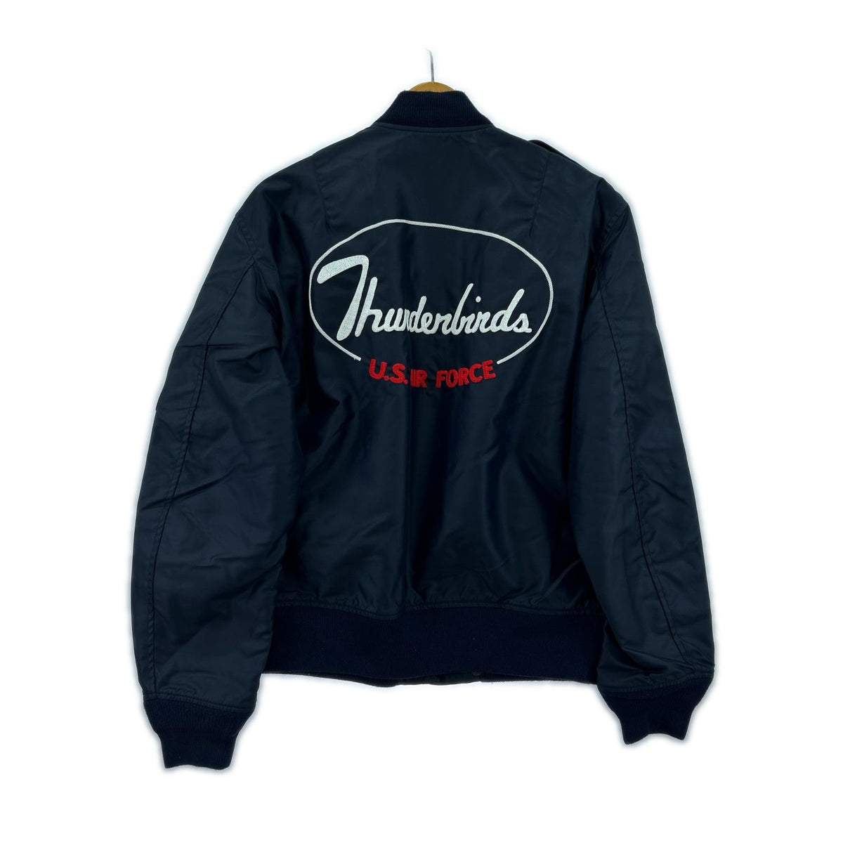 ジャケット L-2A/THUNDERBIRDS/フライトジャケット/サイズ38 38 ネイビー
