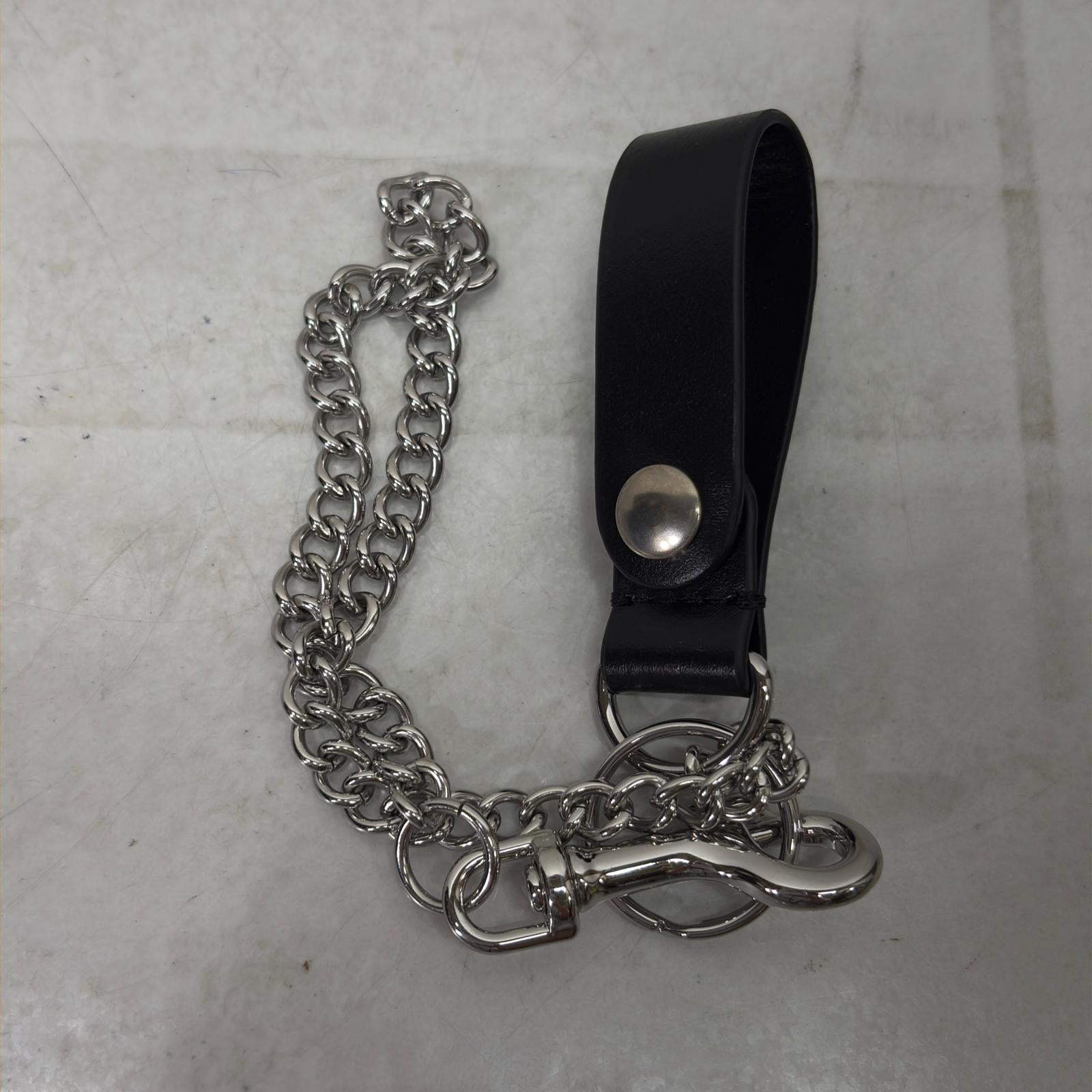 コンパクトウォレット 25SS Leather Chain Wallet