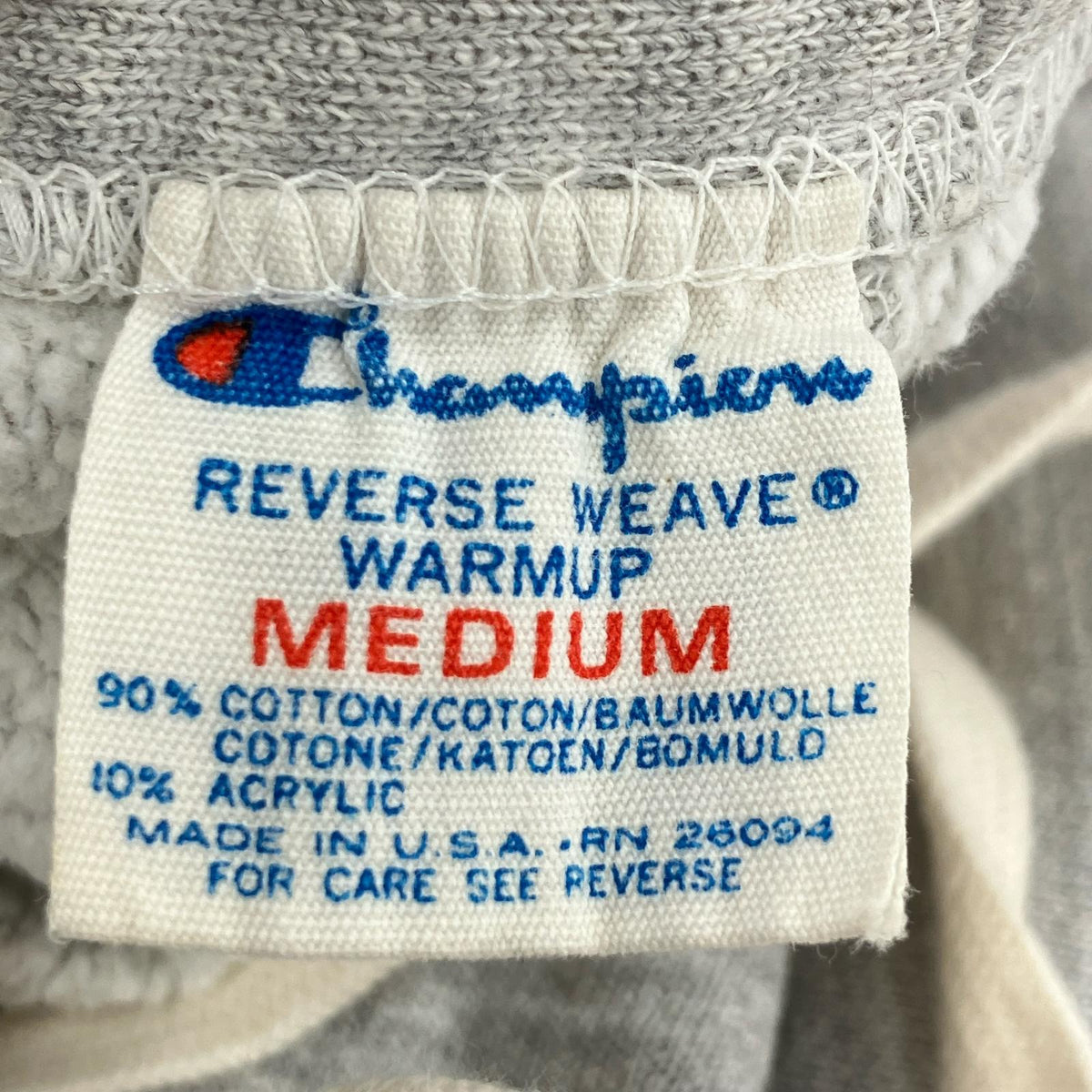 パンツ 80s Reverse Weave グレー　（M） M グレー