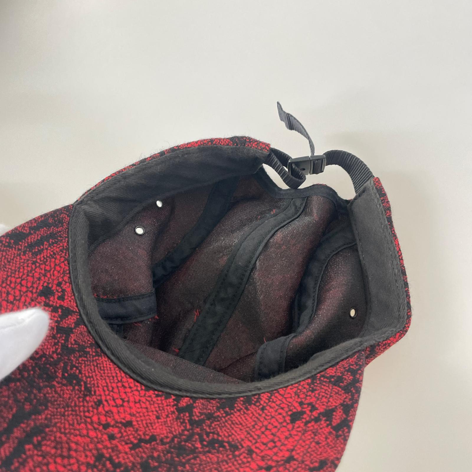 キャップ Jacquard Snake Camp Cap 赤 レッド