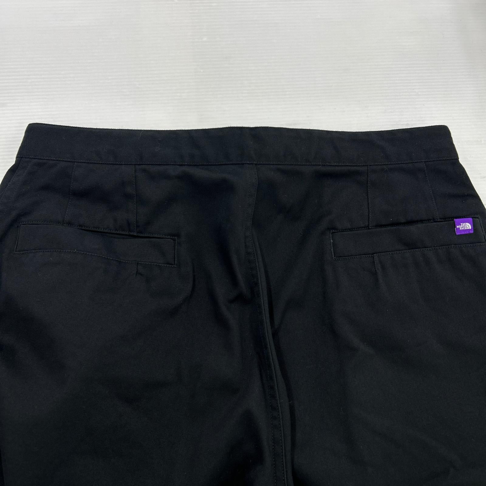パンツ PURPLE LABEL 黒 W31 32 ブラック
