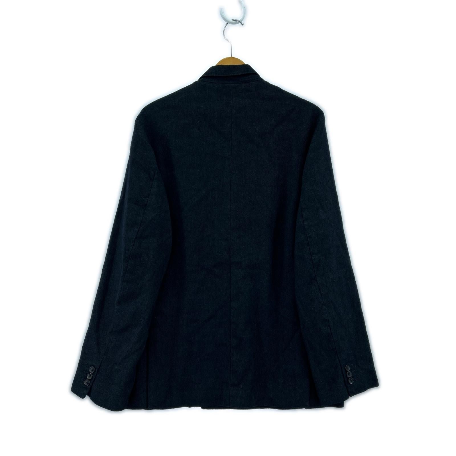 ジャケット 22AW Double Breasted Jacket 3 ブラック