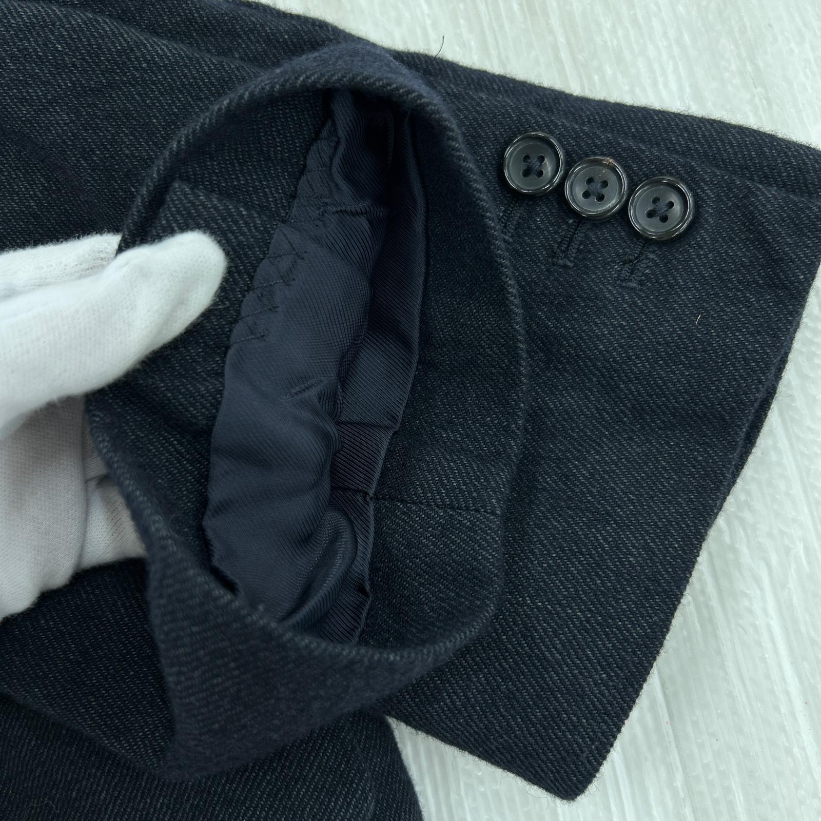 ジャケット 22AW Double Breasted Jacket 3 ブラック