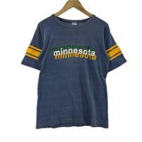 半袖Ｔシャツ Champion 80s minnesota ﾌｯﾄﾎﾞｰﾙTEE M ブルー