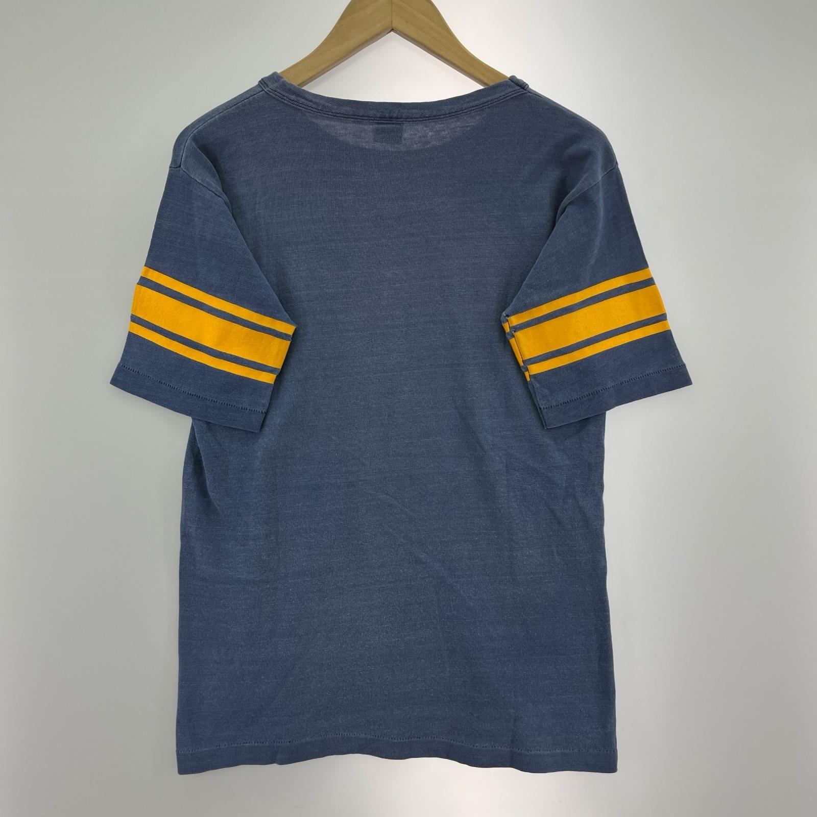 半袖Ｔシャツ Champion 80s minnesota ﾌｯﾄﾎﾞｰﾙTEE M ブルー