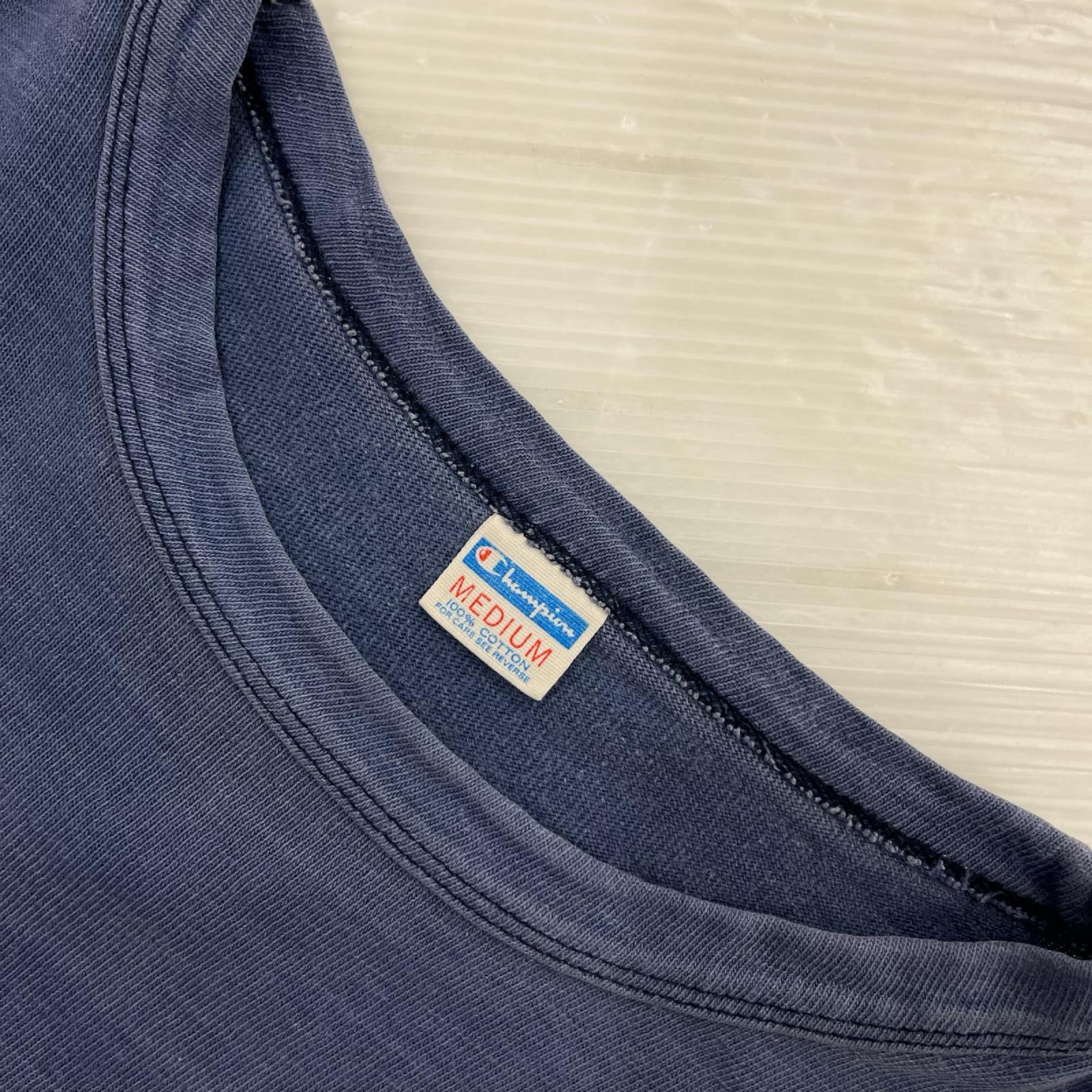半袖Ｔシャツ Champion 80s minnesota ﾌｯﾄﾎﾞｰﾙTEE M ブルー