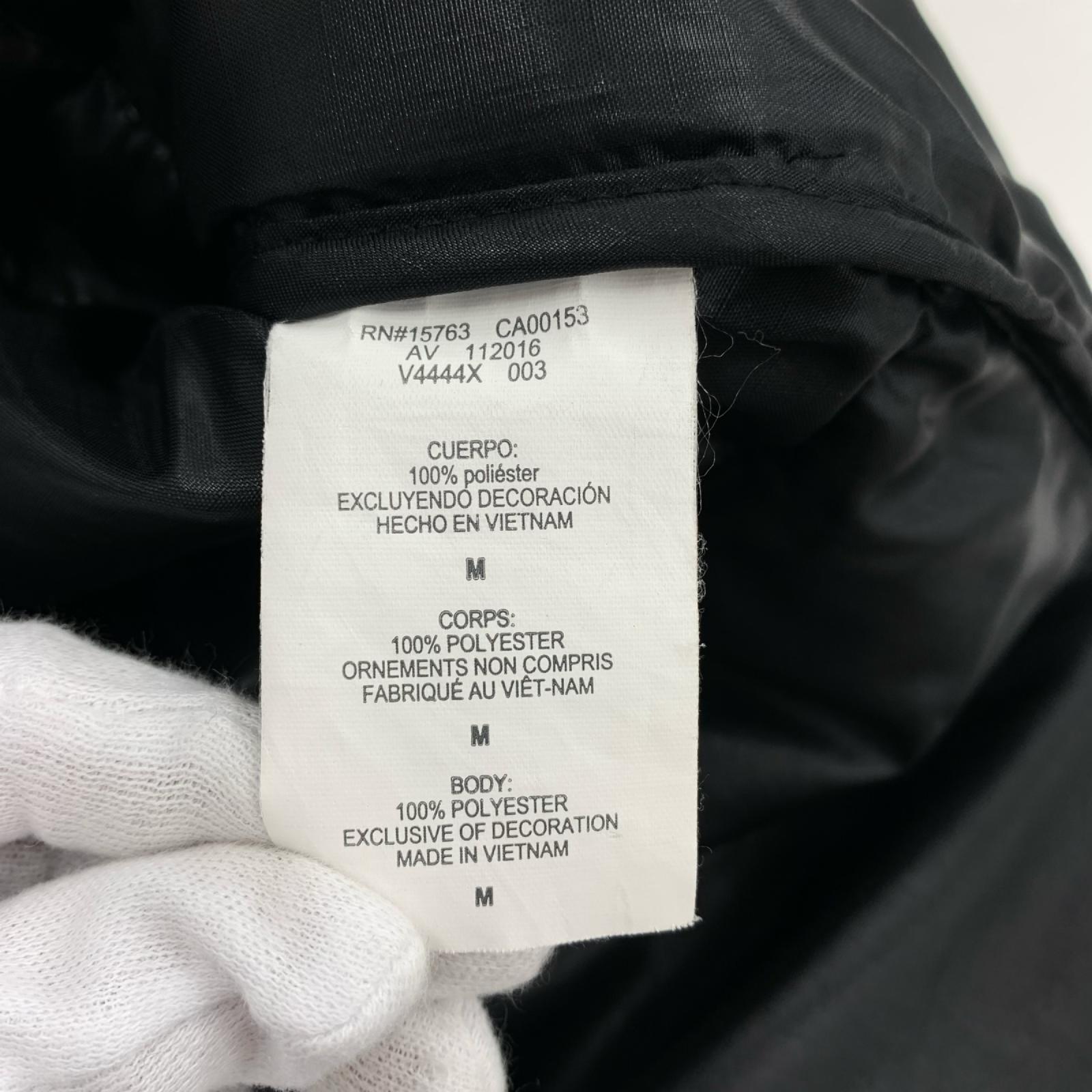 ジャケット Champion 中綿ベスト M 黒 M ブラック