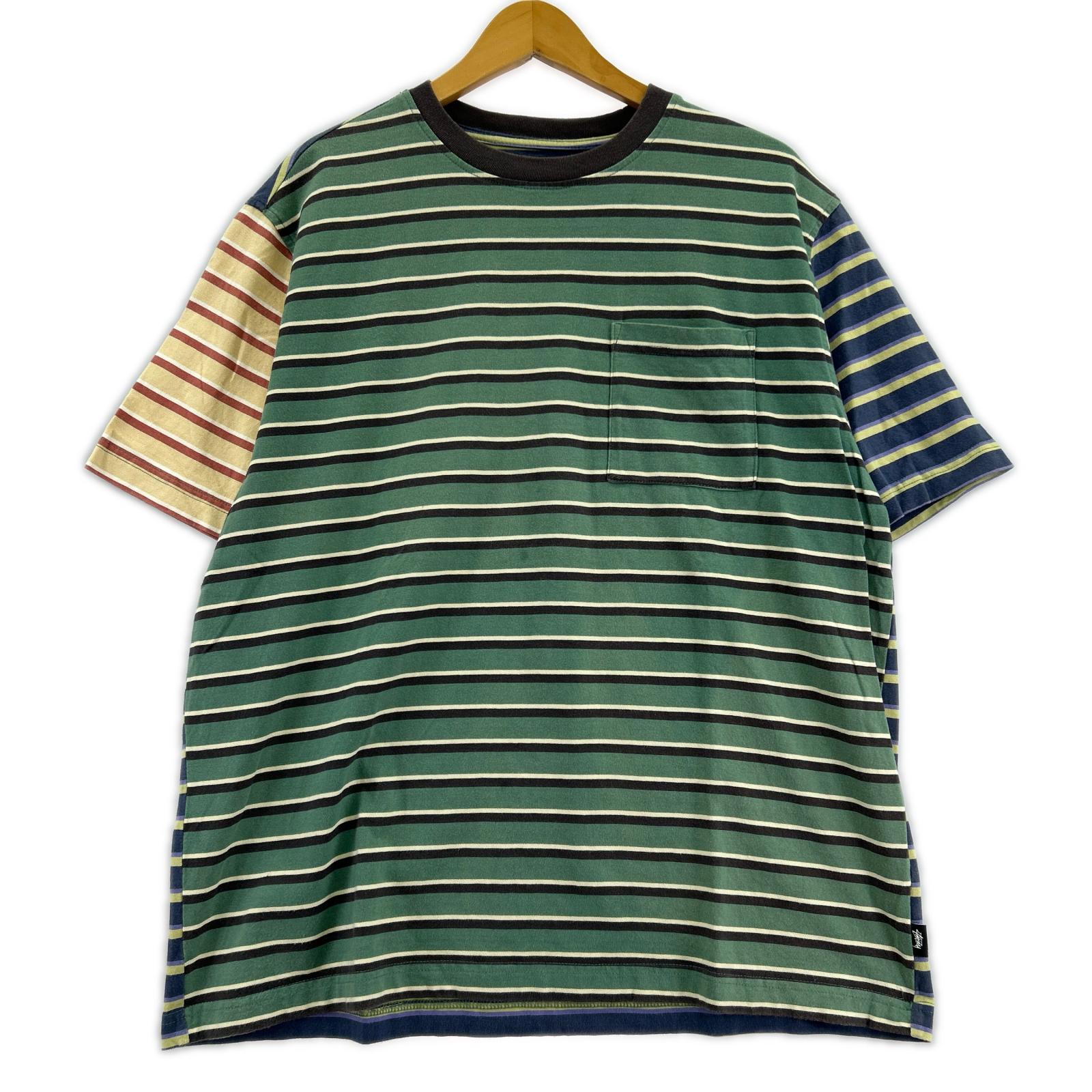 半袖Ｔシャツ クレイジーパターン ボーダーＴ S マルチカラー