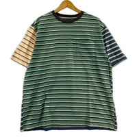半袖Ｔシャツ クレイジーパターン ボーダーＴ S マルチカラー
